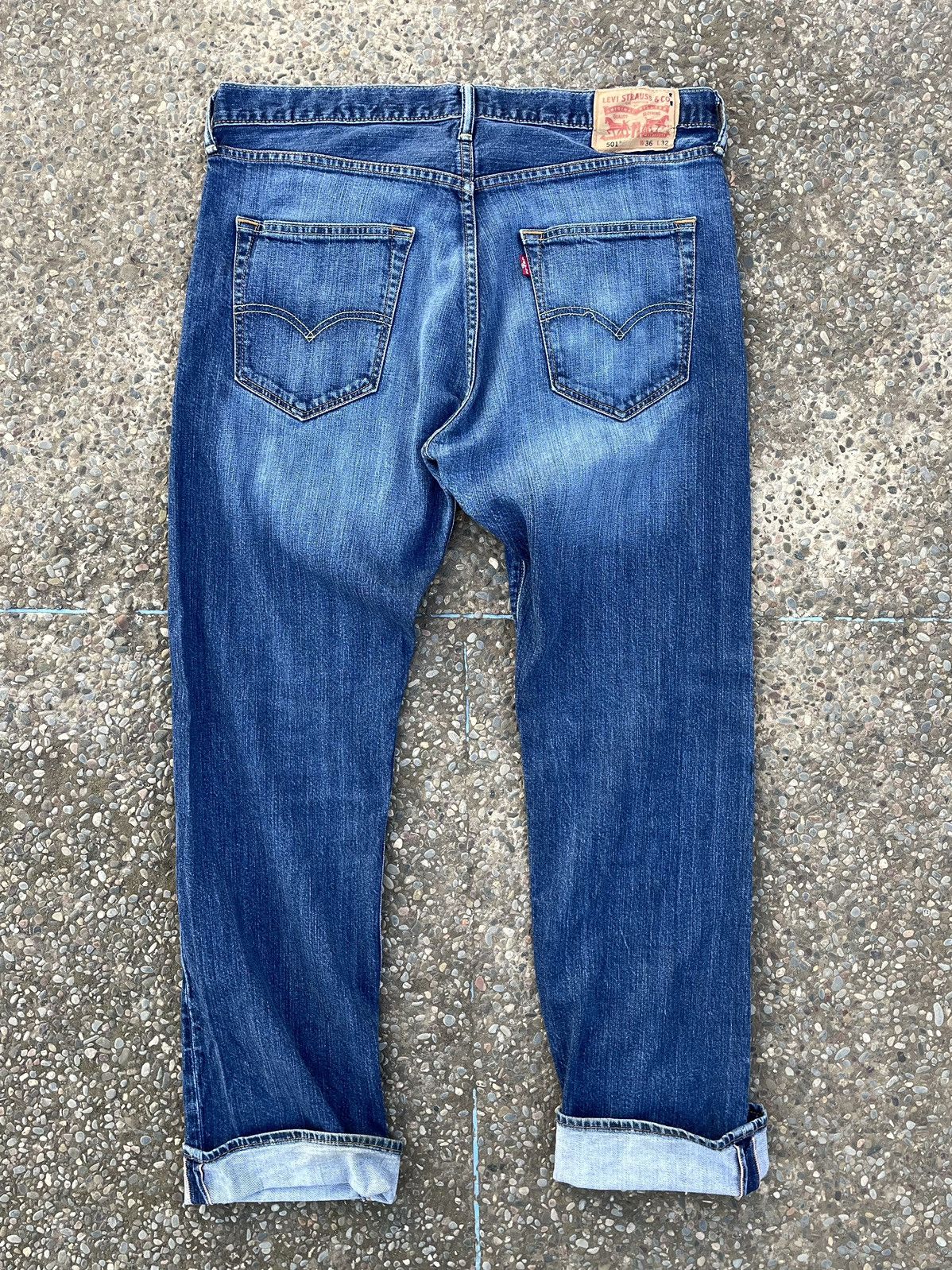 Levi's × Levi's Vintage Clothing × Vintage Vintage Levi’s 501 Red Line Denim Size US 36 / EU 52 - 6 Thumbnail