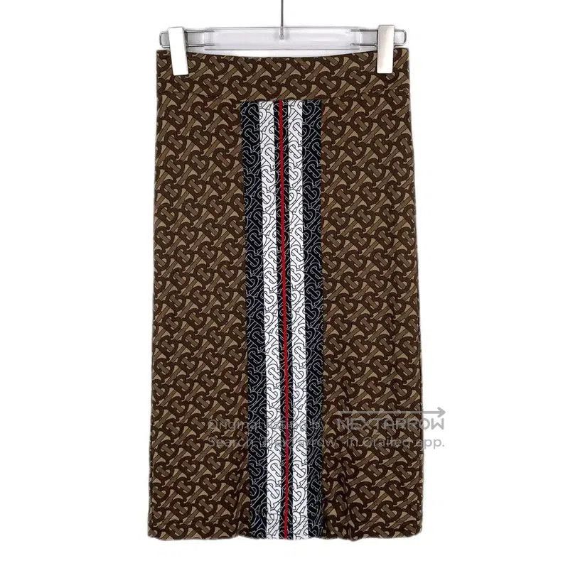 Burberry Burberry Brown Fiber Women's Midi Skirt. Size 23" - 1 Thumbnail