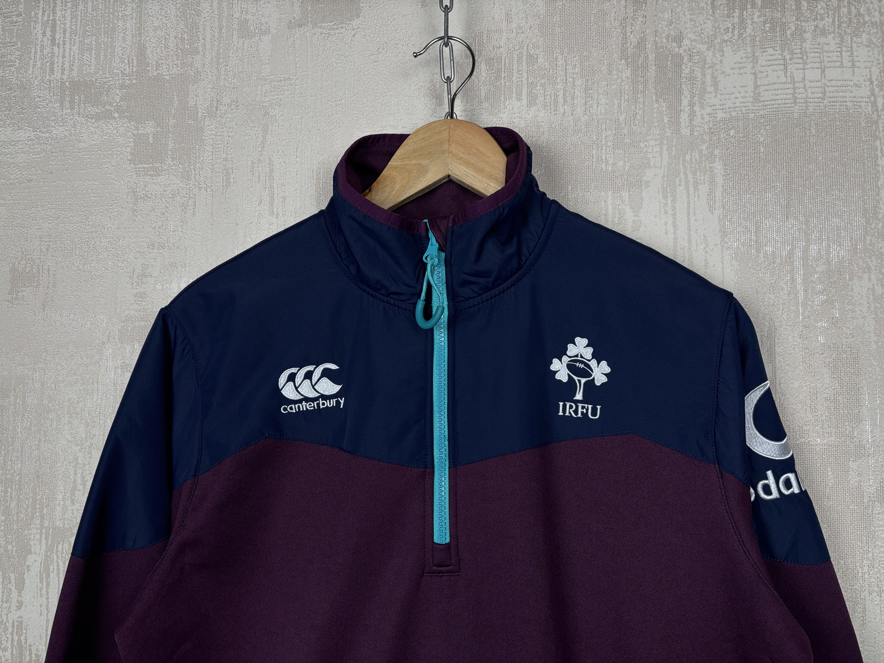 Canterbury of New Zealand Canterbury Thermoreg Rugby Ireland IRFU Training Pullover Size US L / EU 52-54 / 3 - 1 Thumbnail