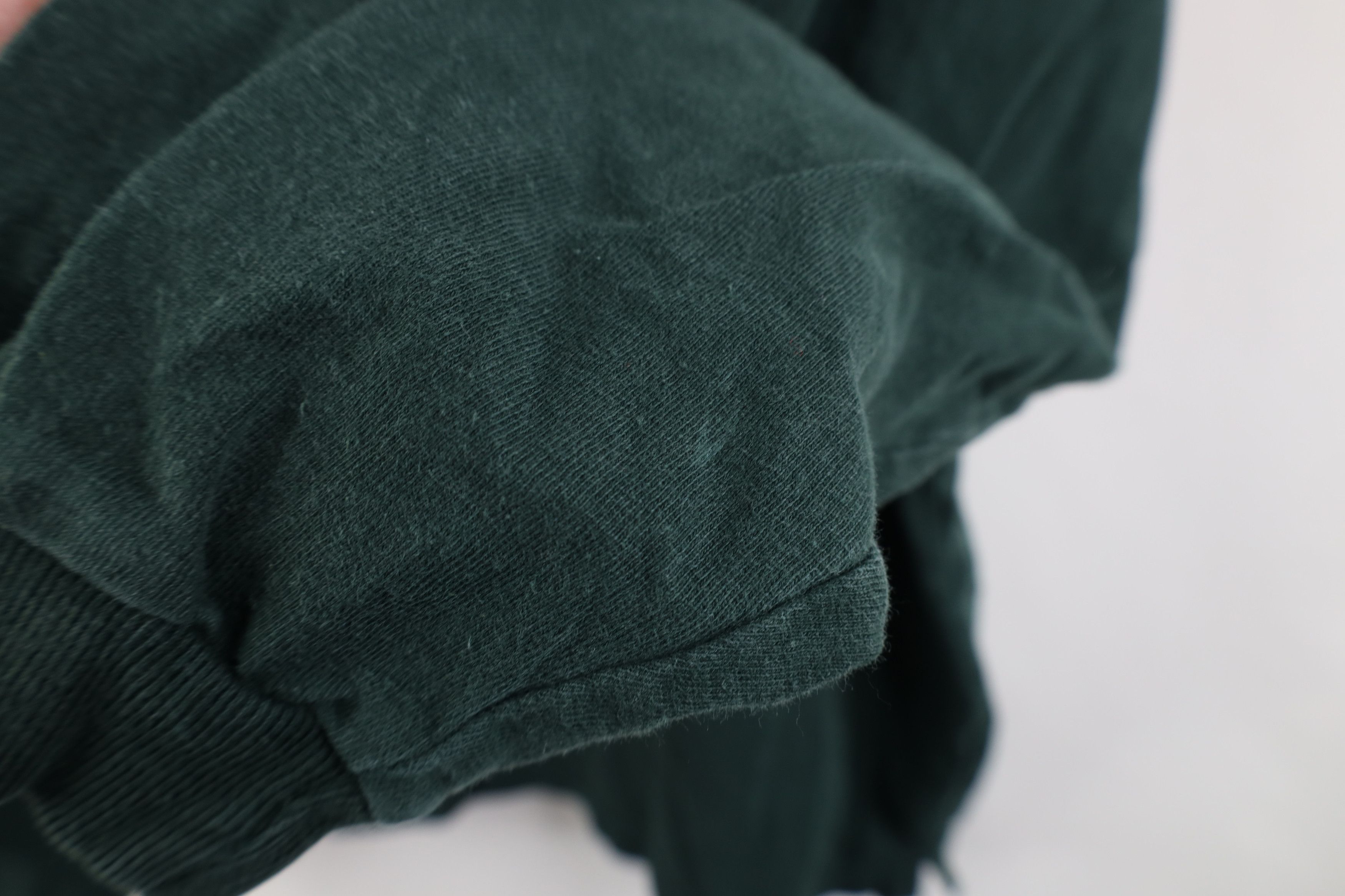 Vintage Vintage 90s Streetwear Long Sleeve Henley T-Shirt Green Size US XL / EU 56 / 4 - 9 Thumbnail