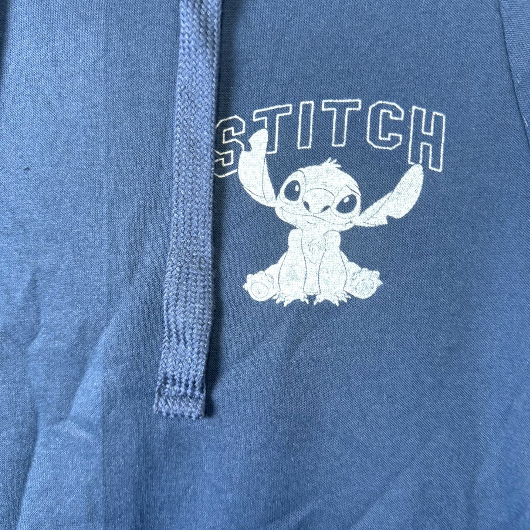 Disney Disney Lilo and Stitch Hoodie Sweatshirt Blue L Adult Pullover Mens Womens Girls Size L / US 10 / IT 46 - 2 Thumbnail