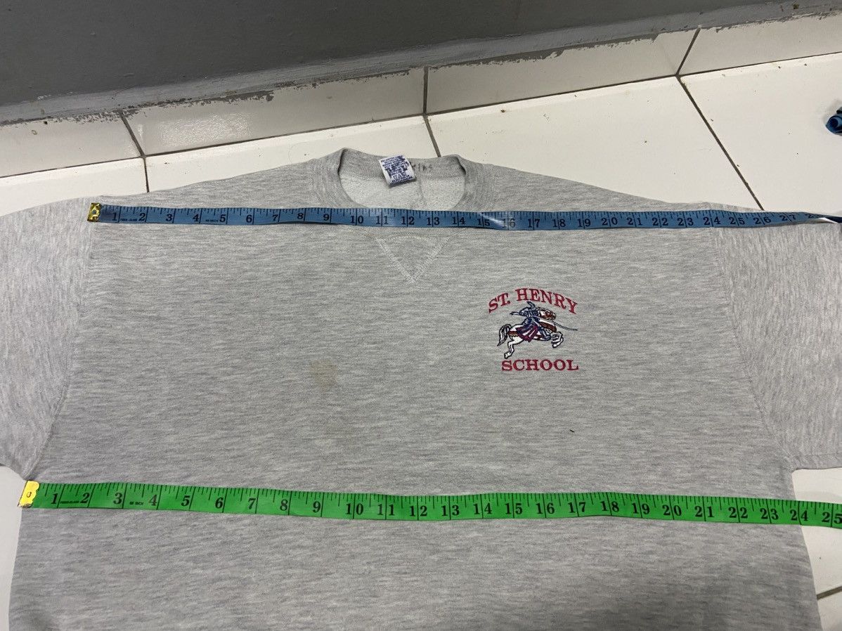 Russell Athletic VINTAGE RUSSELL ATHLETIC ST. HENRY SCHOOL SWEATSHIRT Size US L / EU 52-54 / 3 - 11 Thumbnail
