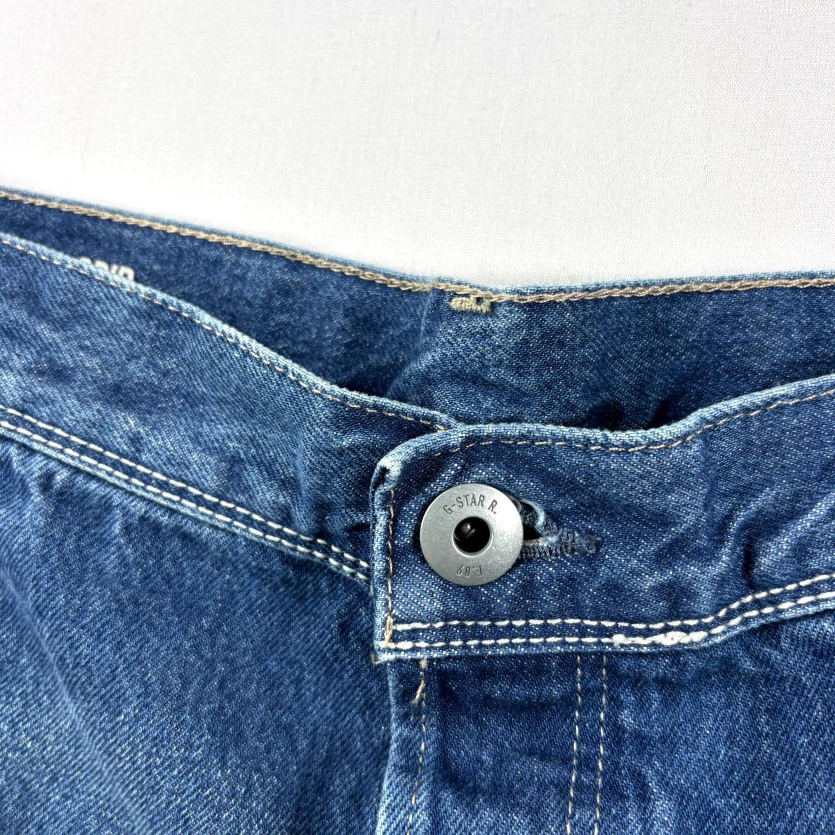 G-Star G-Star Raw Jeans Mens 30x30 Blue Grip 3D Relaxed Tapered Denim Hip Hop Jeans Size US 30 / EU 46 - 3 Thumbnail