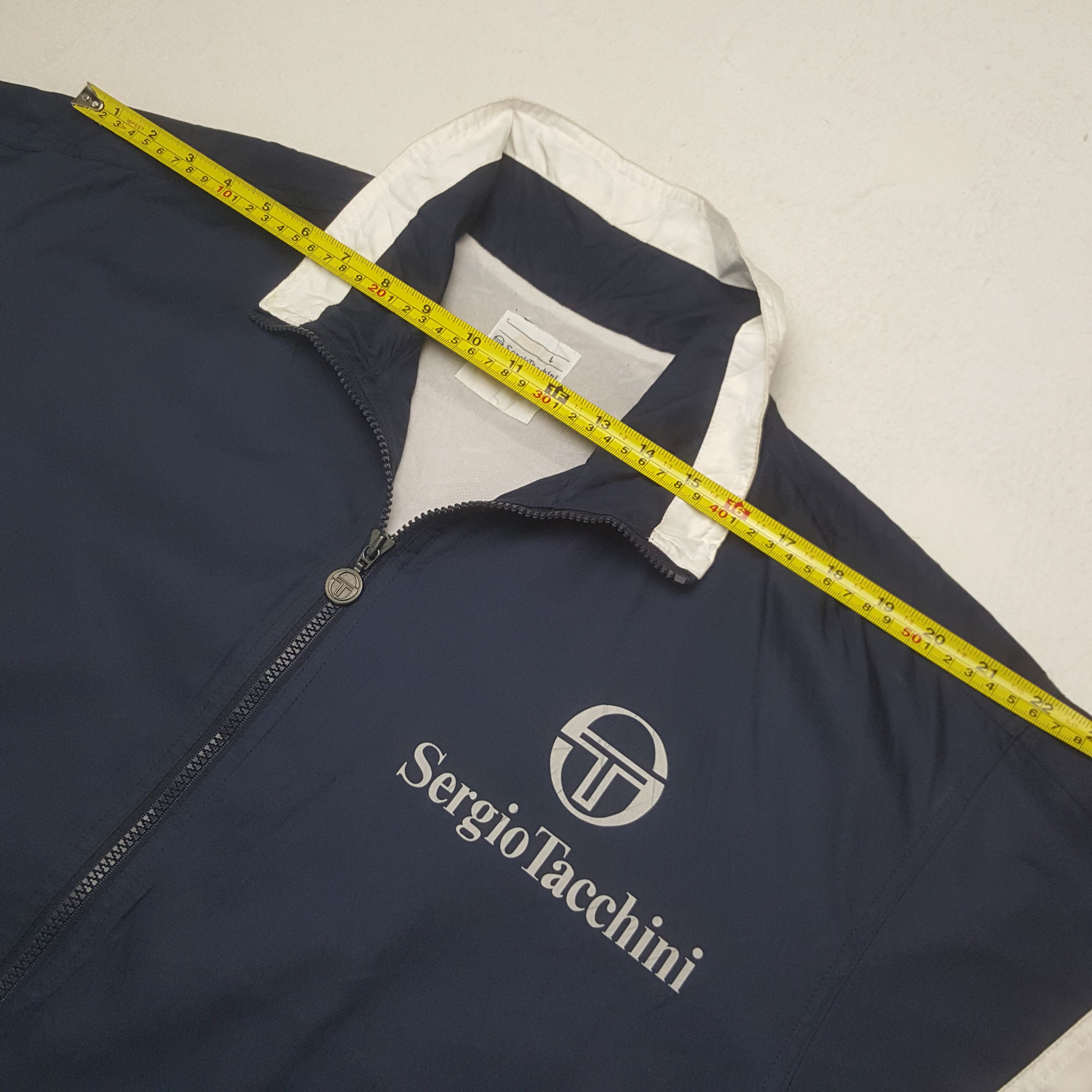Sergio Tacchini Vintage Sergio Tacchini Tennis Windbreaker Jacket C302N20 Size US XL / EU 56 / 4 - 5 Thumbnail