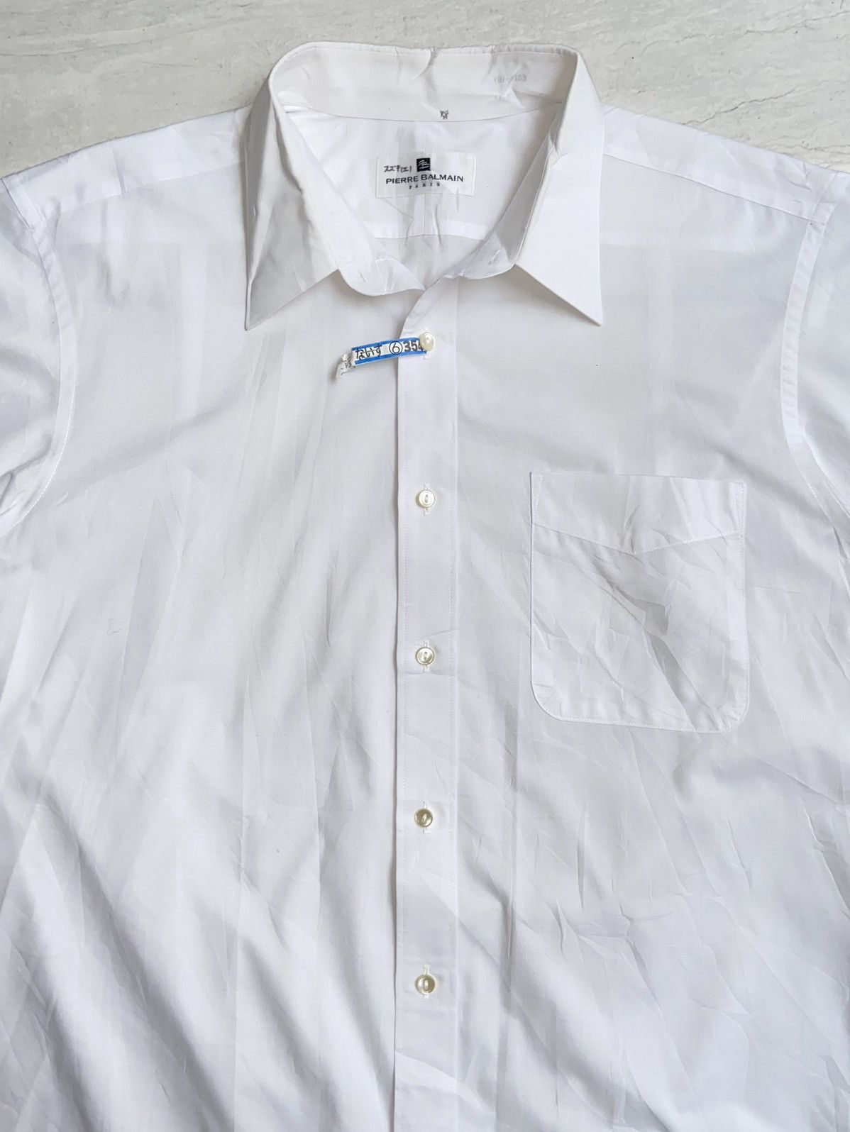 Pierre Balmain PIERRE BALMAIN White Shirt Size US M / EU 48-50 / 2 - 9 Thumbnail