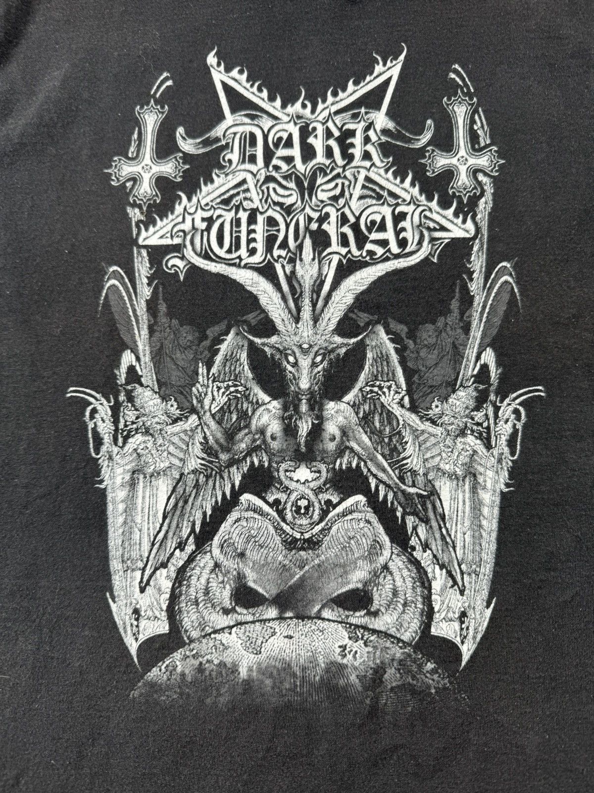 Band Tees Vintage 90S Dark Funeral Vest Tee T Shirt Devil Merch Hype Size US L / EU 52-54 / 3 - 5 Thumbnail