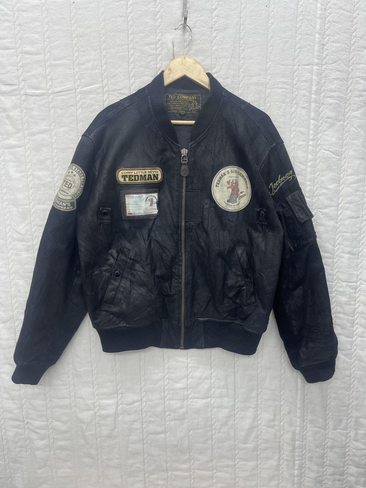 Tedman STEALS🔥LIMITED EDITION MA-1 VARSITY JACKET TED COMPANY Size US S / EU 44-46 / 1 - 4 Thumbnail