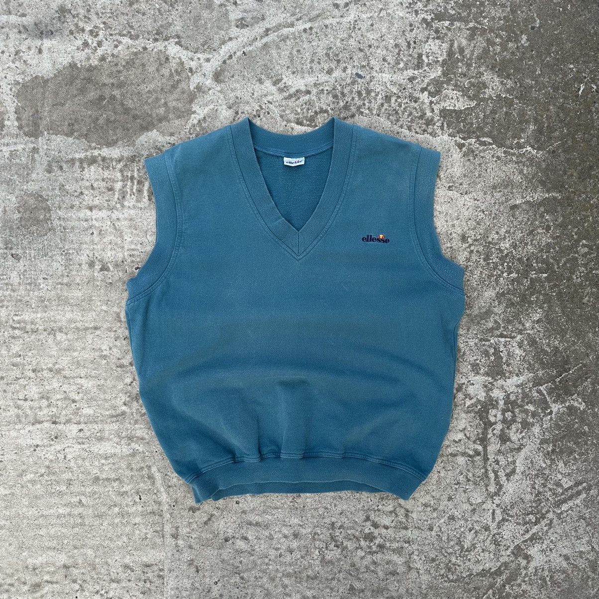 Ellesse × Vintage Vintage Men’s Vest Ellesse Small Logo 90s Y2K Old Money Size US M / EU 48-50 / 2 - 1 Thumbnail