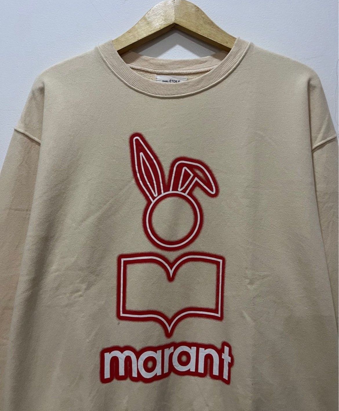 Isabel Marant Isabel Marant Big Logo Sweatshirt Hoodie Size US L / EU 52-54 / 3 - 2 Thumbnail