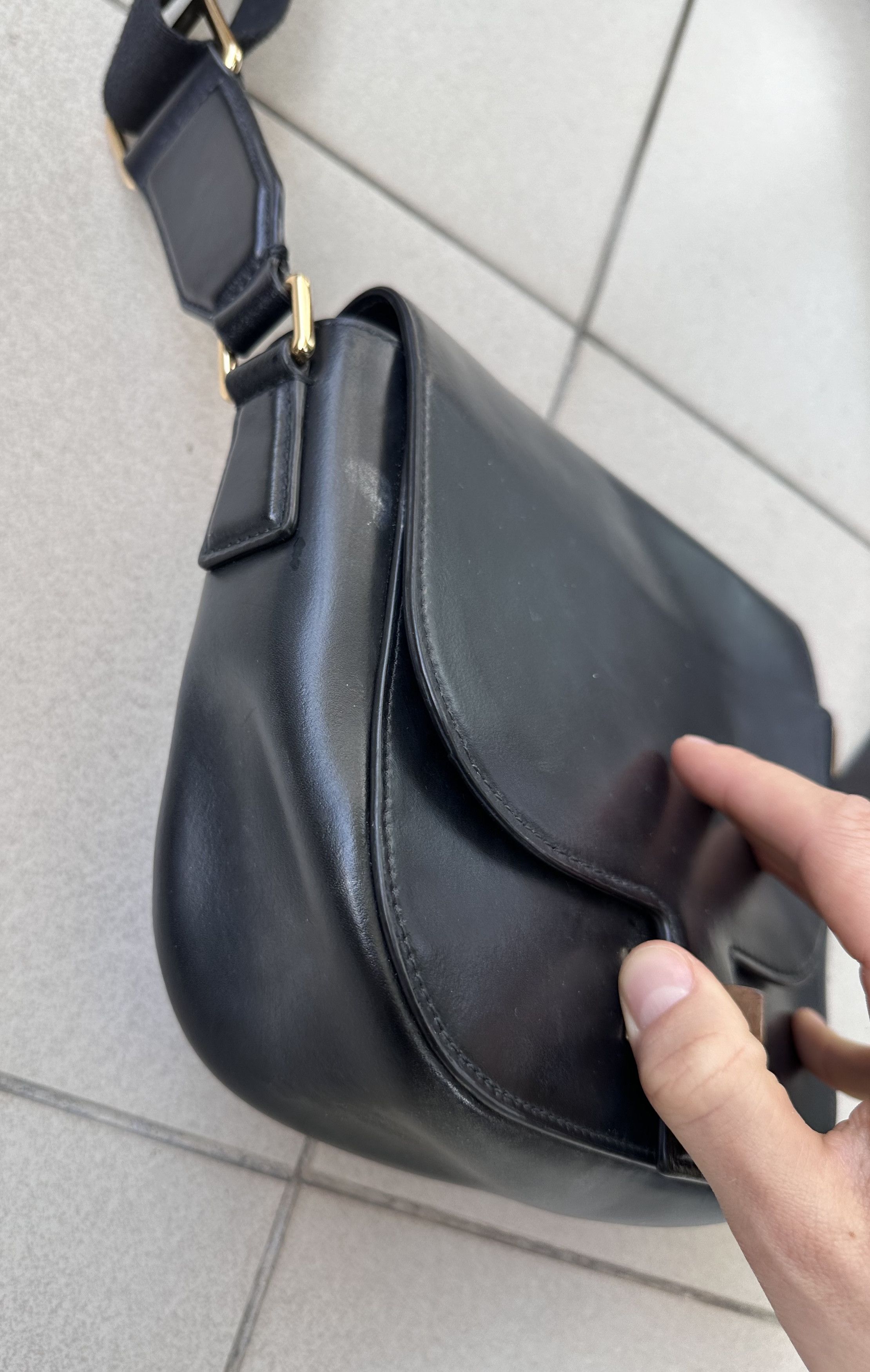 Hugo Boss Hugo Boss leather bag elegant casual Size ONE SIZE - 8 Thumbnail