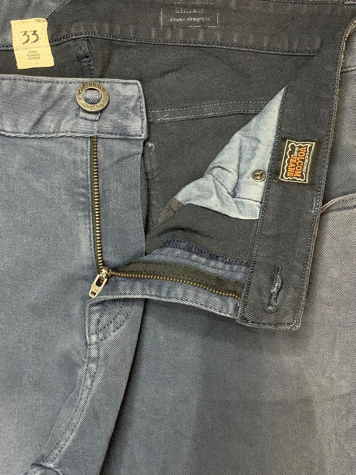 Volcom Vintage Volcom Classic Straight Style Baggy Skate Jeans Size US 34 / EU 50 - 9 Thumbnail