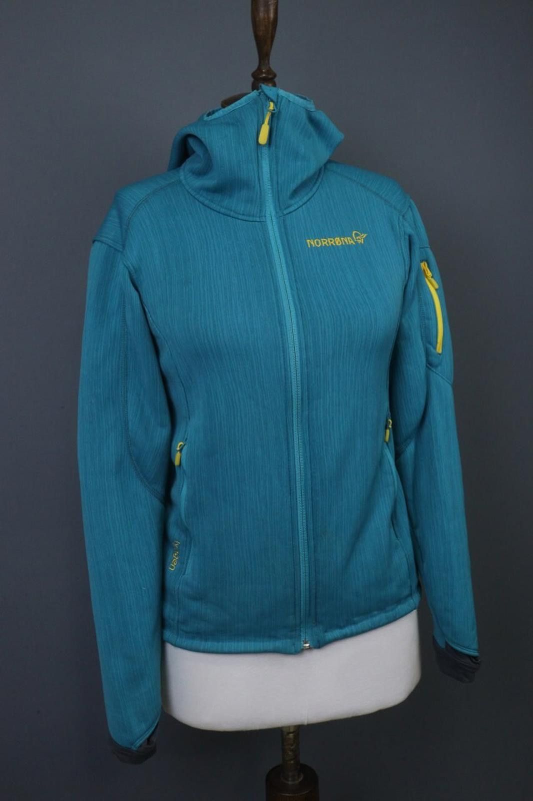 Norrona Norrona Blue Mock Neck Lyngen Warm2Flex Jacket Size S Size US S / EU 44-46 / 1 - 10 Thumbnail