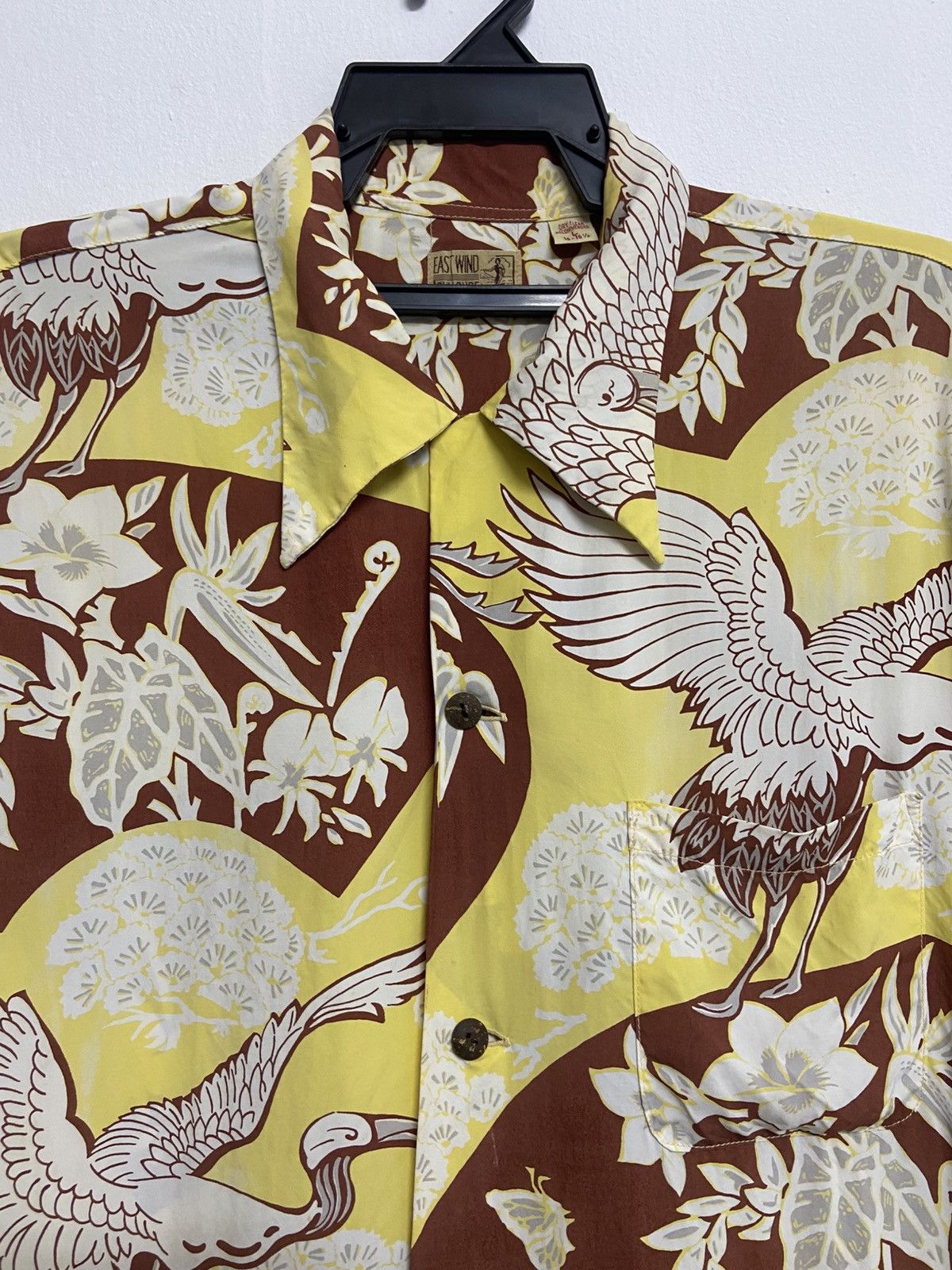 Toyo Enterprises Vintage Sun Surf Hawaiian Japan Rayon Crape Button Up Shirt Size US L / EU 52-54 / 3 - 2 Thumbnail
