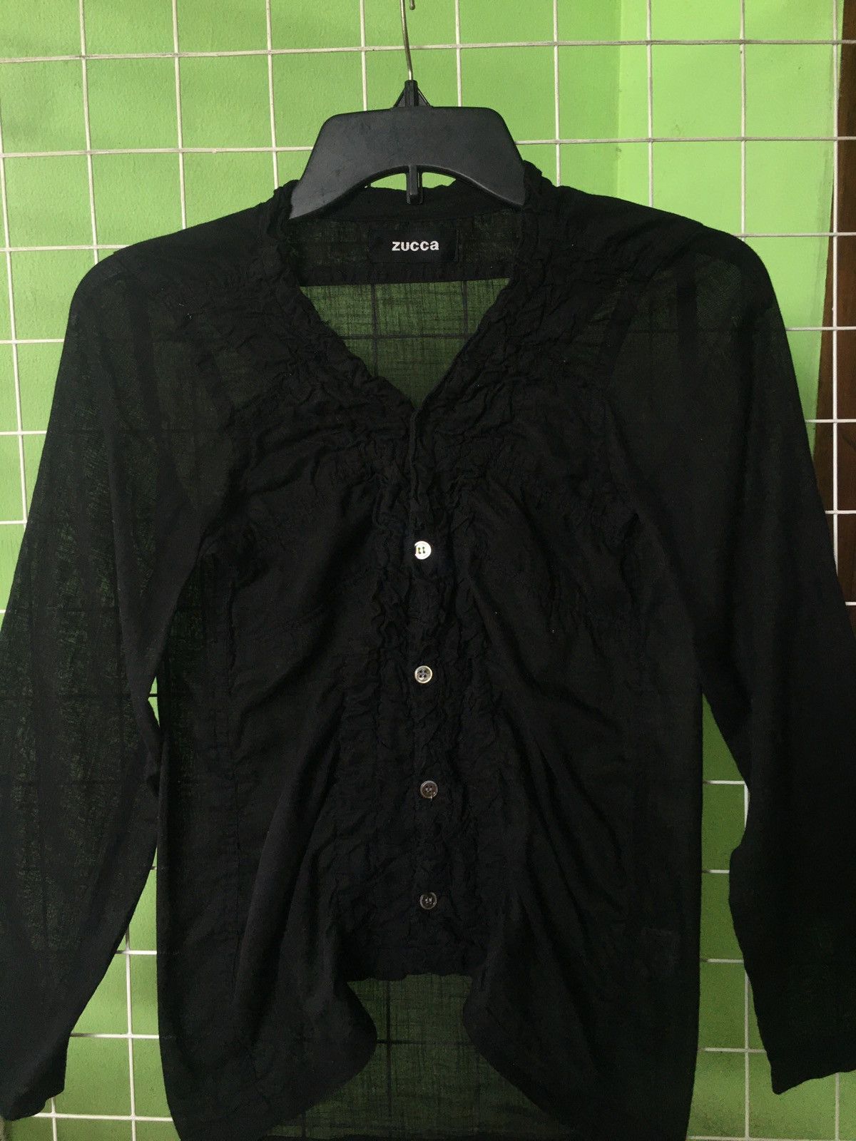 Zucca Issey Miyake Zucca Blouse Size S / US 4 / IT 40 - 2 Thumbnail