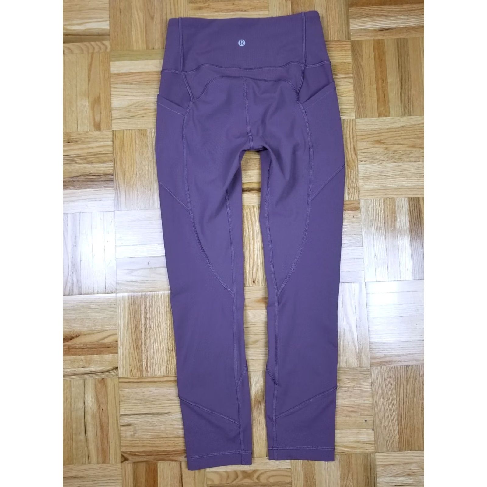 Lululemon LULULEMON ALIGN LEGGINS SZ 4 MINTY Leggings Womens 4 Purple Denim Athletic Hip Hop 32in 24in 22in NOA Size 27" / US 4 / IT 40 - 6 Thumbnail