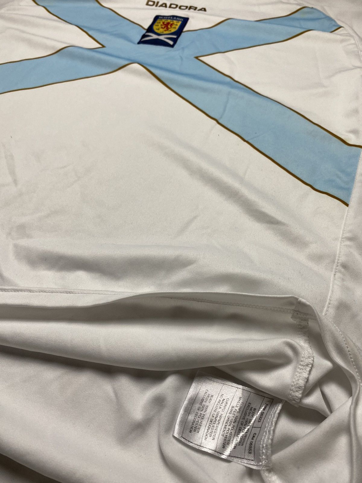 Diadora × Vintage Rare vintage Scotland diadora soccer jersey y2k Size US XL / EU 56 / 4 - 7 Thumbnail