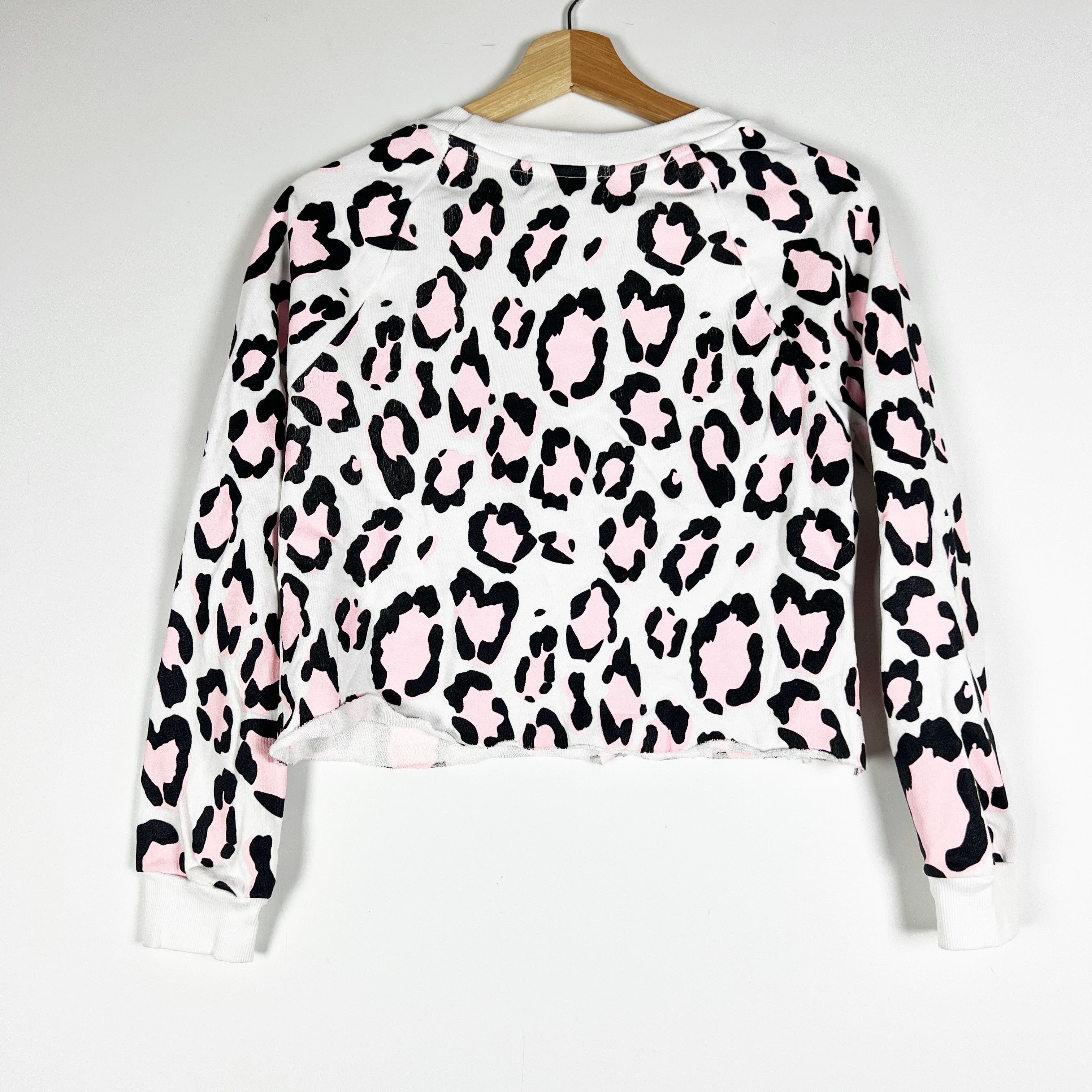 Wildfox Wildfox Cotton Crew Neck Cheetah Leopard Size XS / US 0-2 / IT 36-38 - 4 Thumbnail