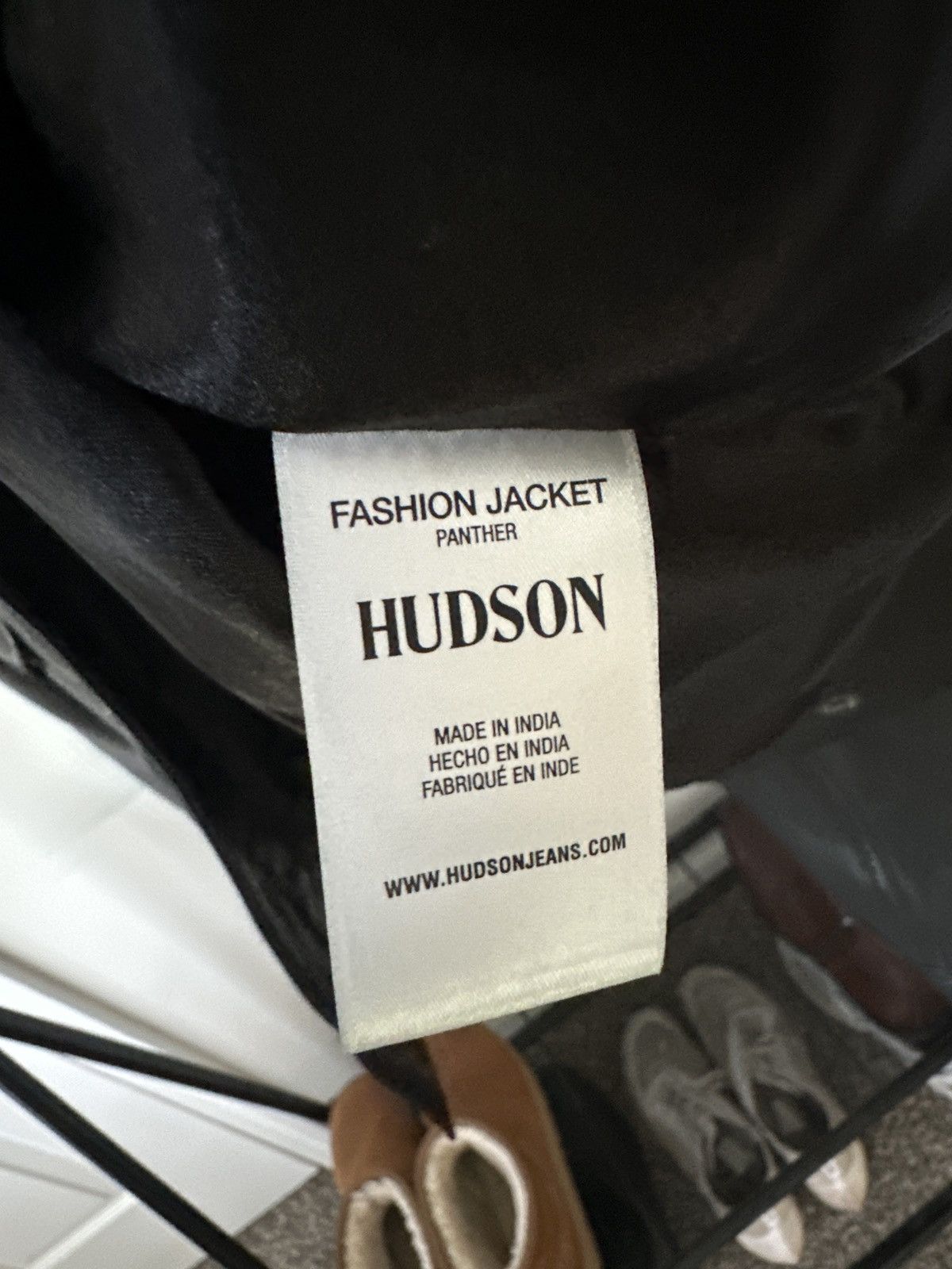 Hudson HUDSON JEANS - Leather Trucker Jacket Size US S / EU 44-46 / 1 - 8 Thumbnail