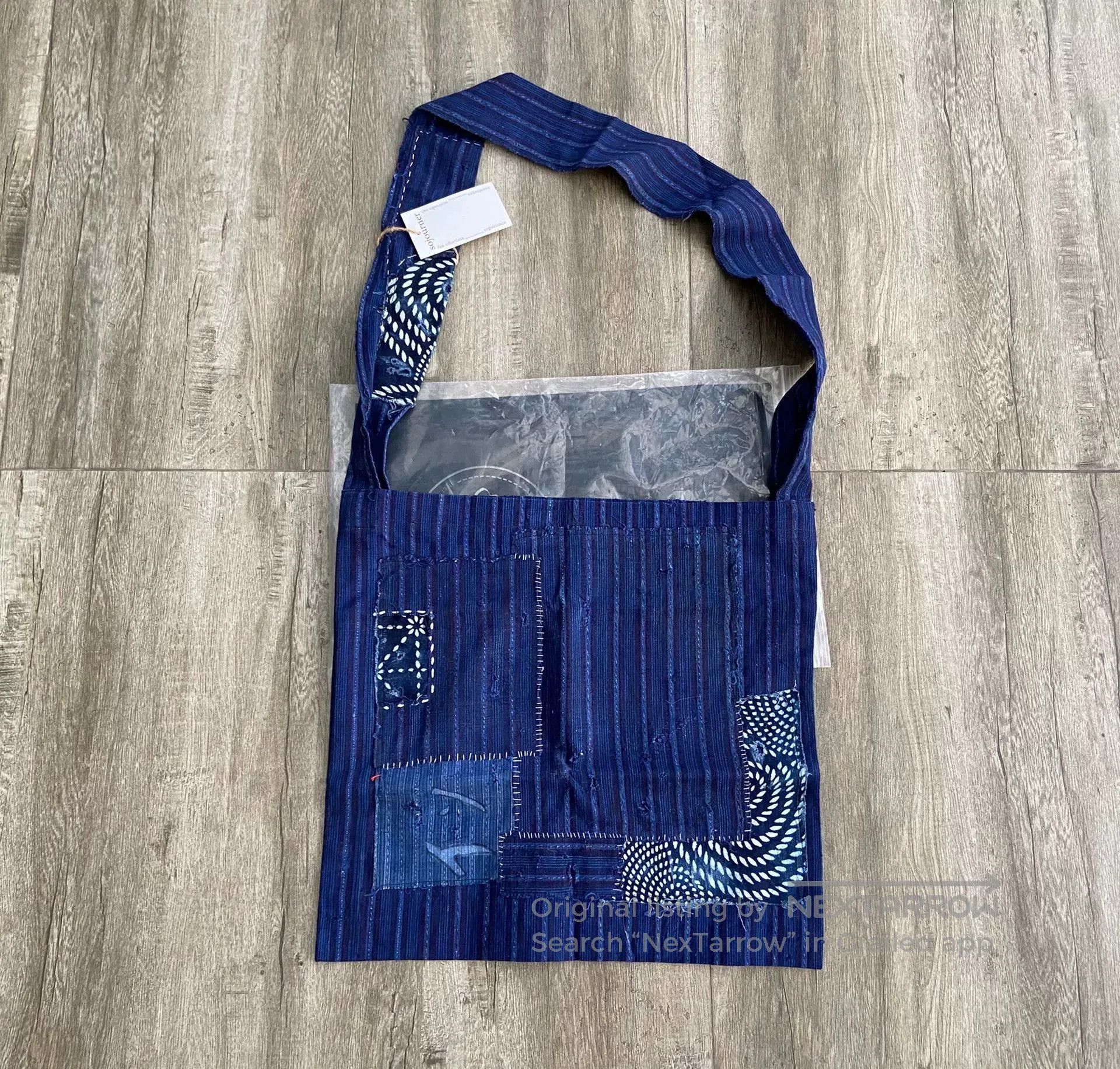 Vagabond Sojourner Kofu Bag in Indigo Dye. Size ONE SIZE - 1 Thumbnail