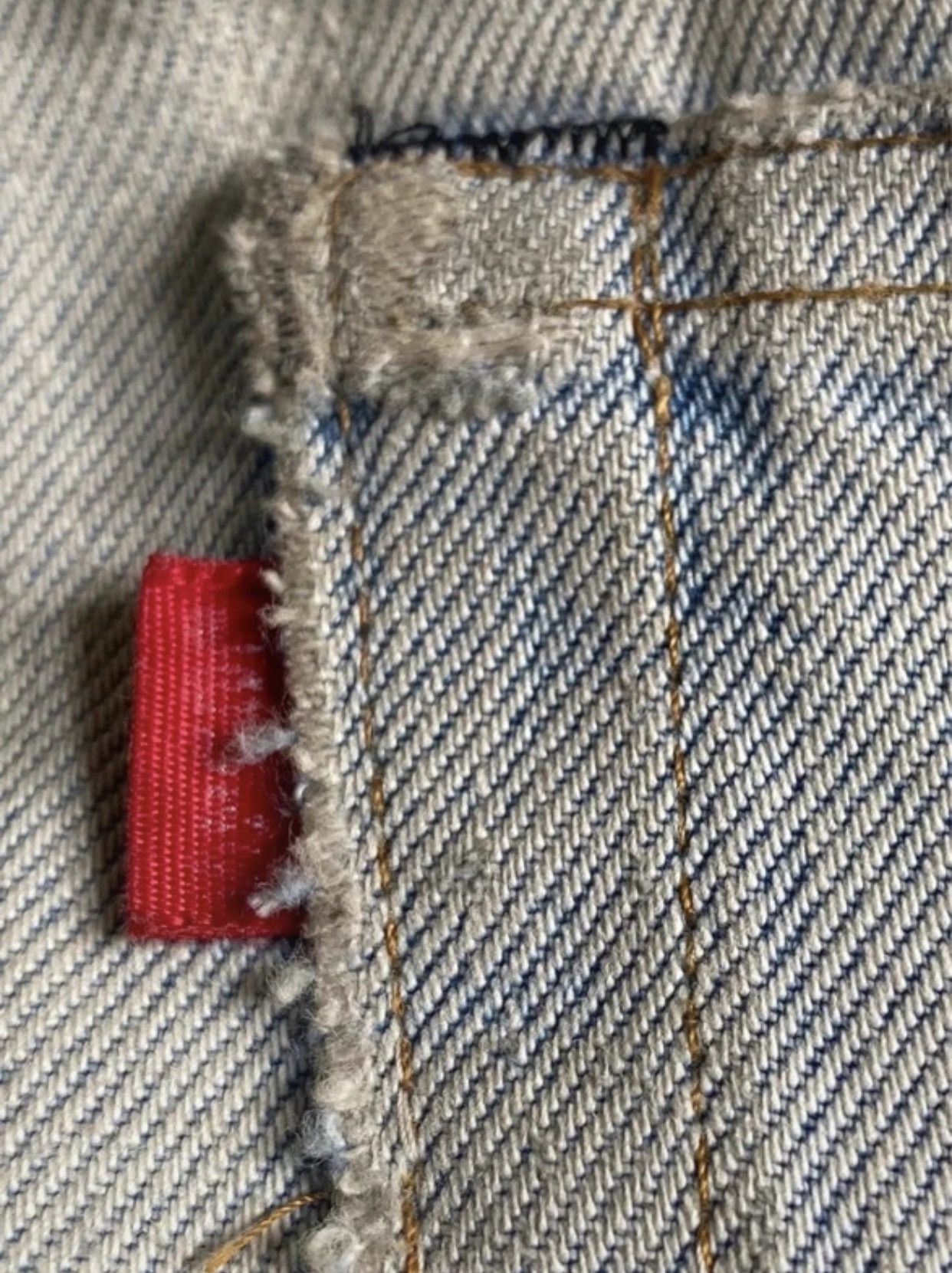 Levi's Levi’s 501 BLANK RED TAB Size 29" - 3 Thumbnail