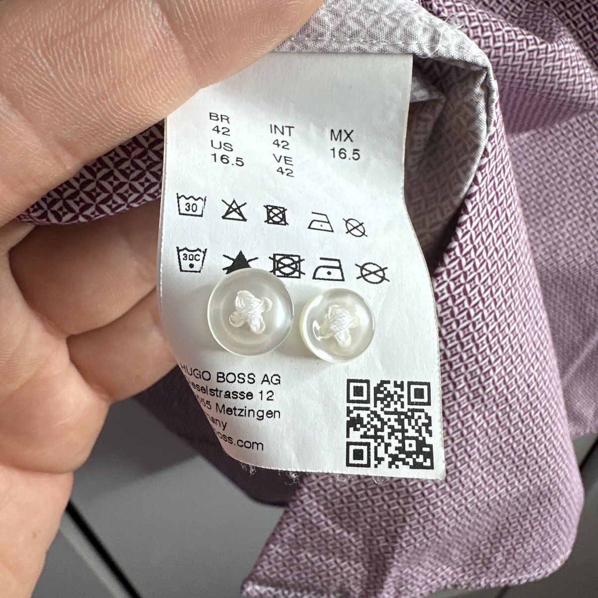 Hugo Boss Hugo Boss Shirt Luxury Size US S / EU 44-46 / 1 - 7 Thumbnail