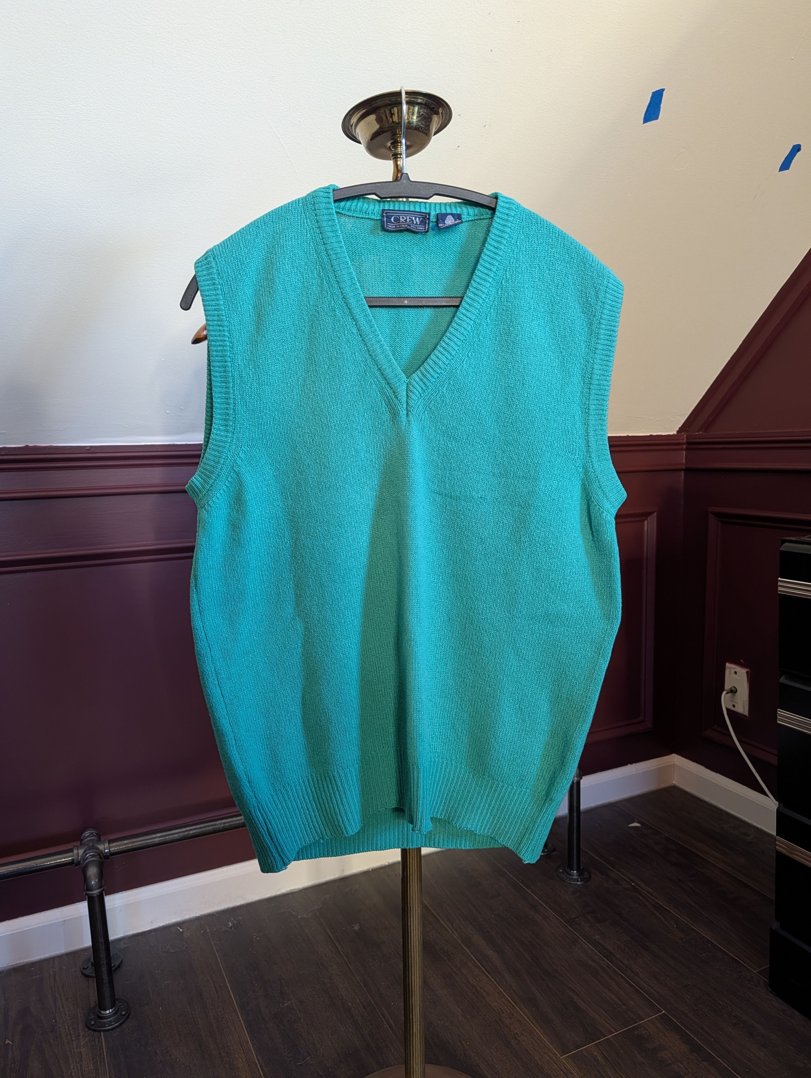 J.Crew CREW vintage made in Italy knit sweater vest virgin wool Size US S / EU 44-46 / 1 - 1 Thumbnail