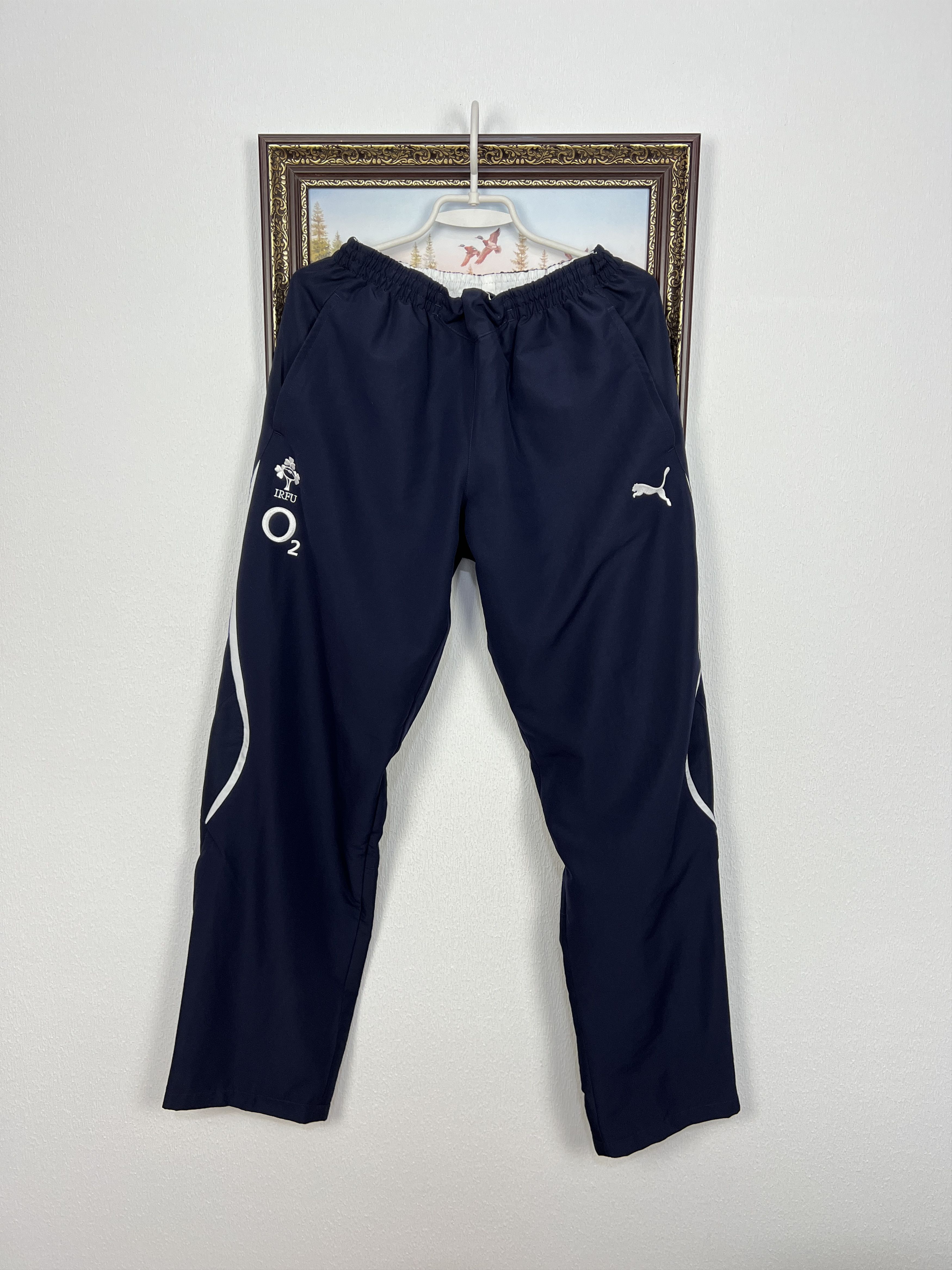 Puma Vintage Ireland Puma o2 Rugby Union Pants Sweatpants Size US 32 / EU 48 - 1 Thumbnail