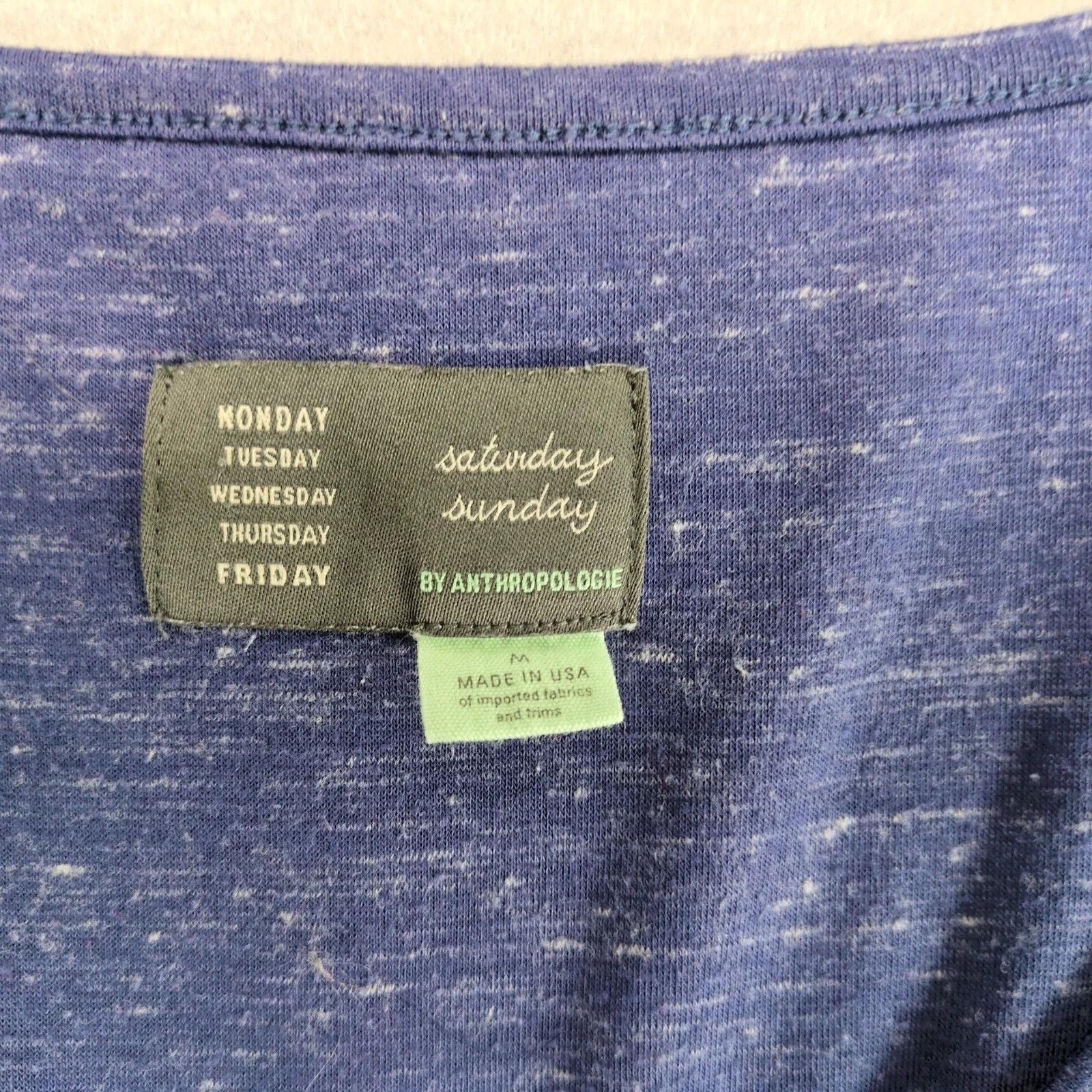 Anthropologie Saturday/Sunday Knit Jersey Blouson High-Low Tank Dress M Size M / US 6-8 / IT 42-44 - 2 Thumbnail