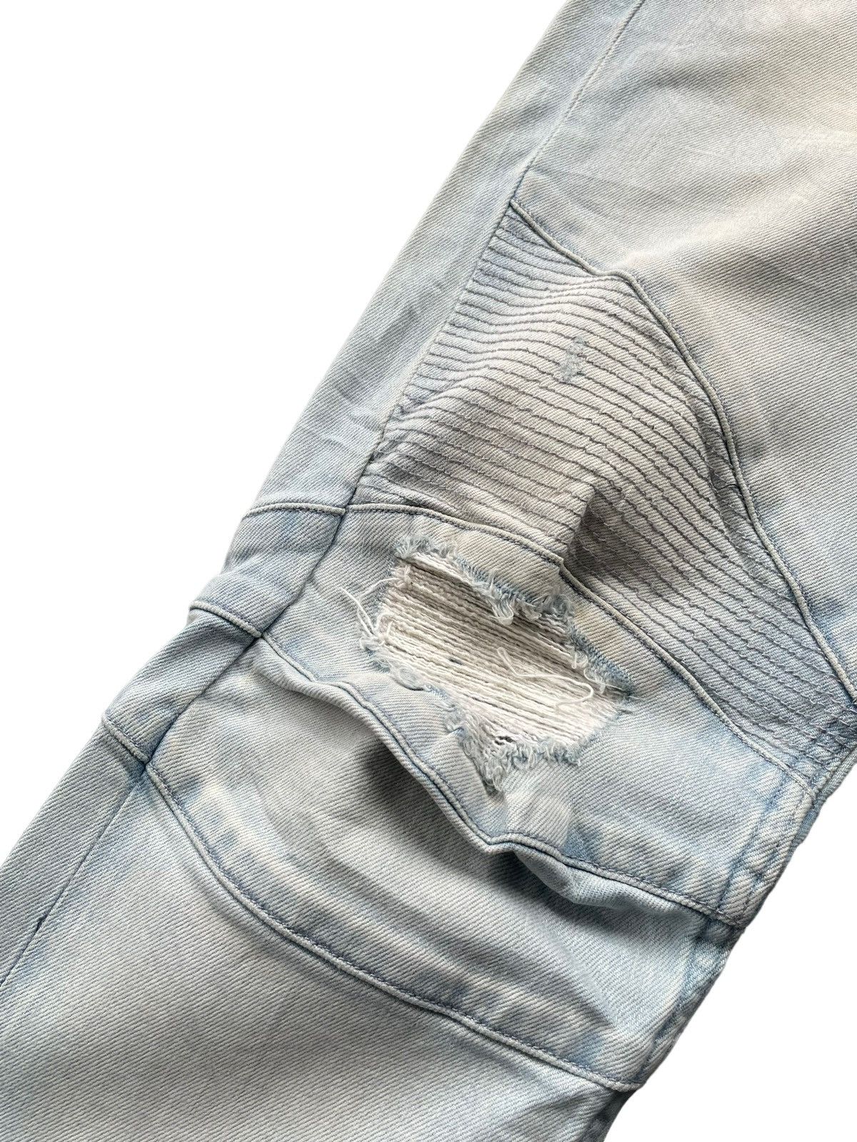 Hudson Hudson Skinny Biker Faded & Distresed Size US 34 / EU 50 - 5 Thumbnail