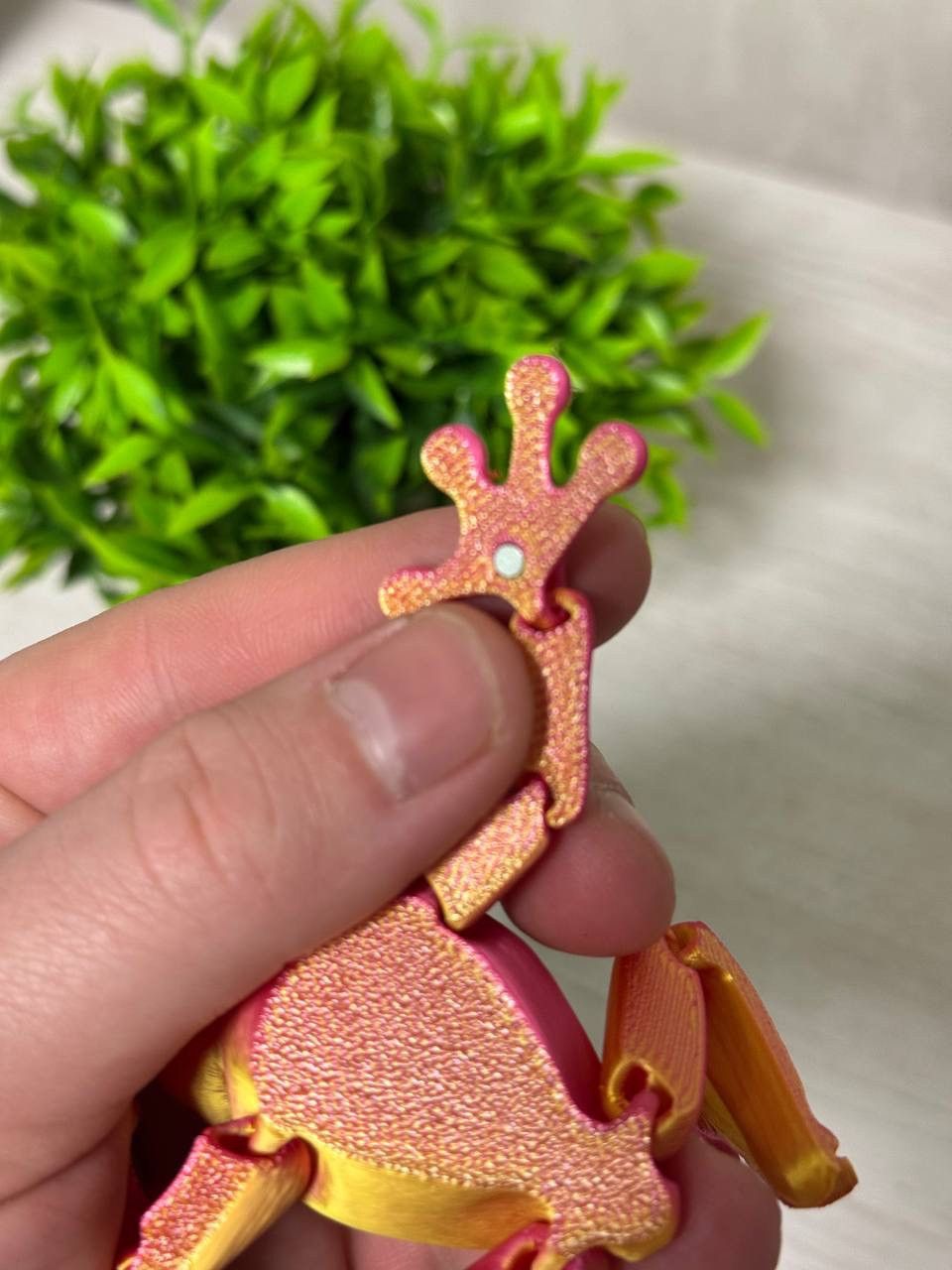 Handmade VTG Custom 3D Frog Hand Made Size ONE SIZE - 4 Thumbnail