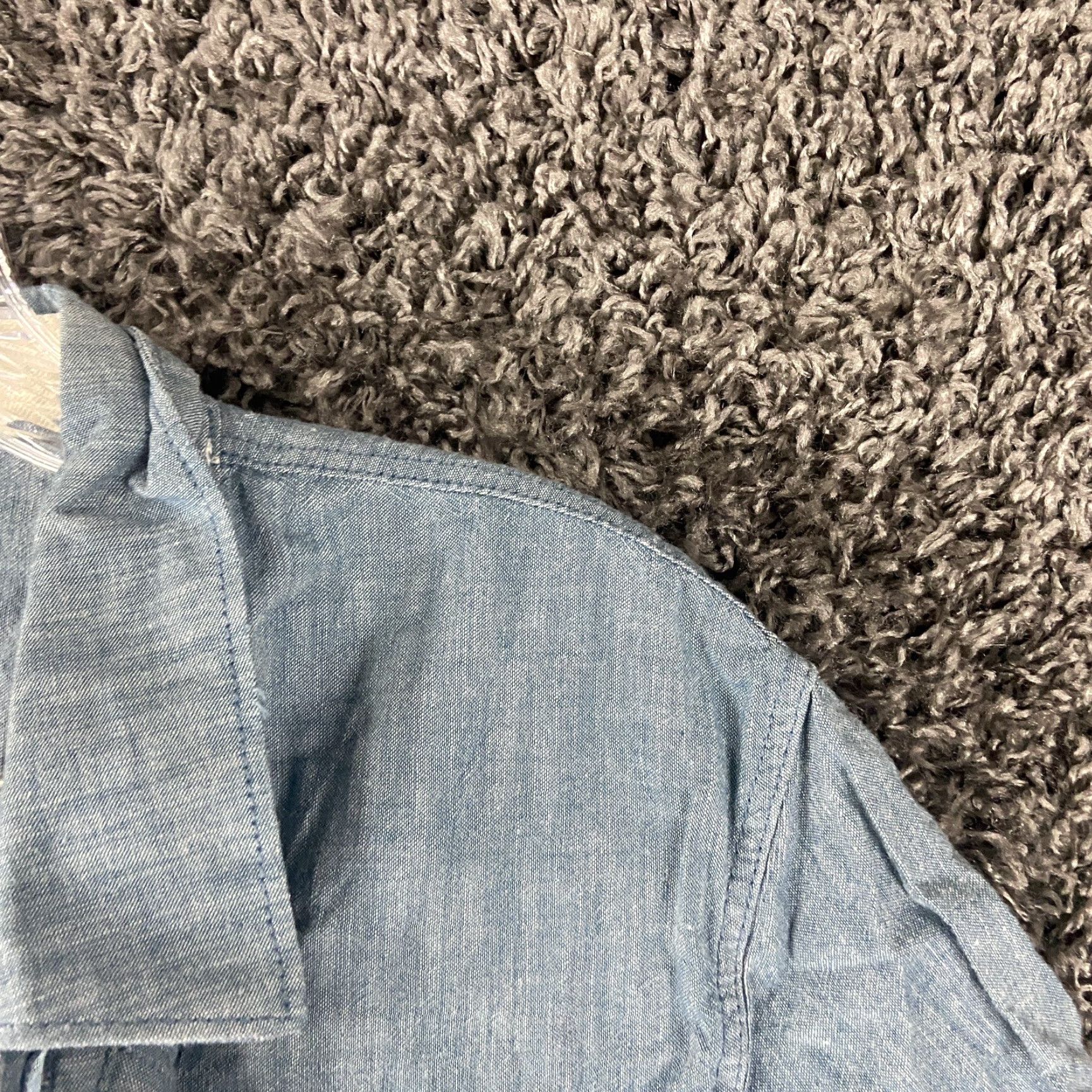 Vans VANS Shirt Men M Tailored Fit Blue Striped Short Sleeve Button-Up Multicolor Modern Casual Mens Size US 31 - 5 Thumbnail