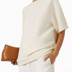 Toteme Toteme Trapeze Tee Top Size M / US 6-8 / IT 42-44 - 1 Thumbnail