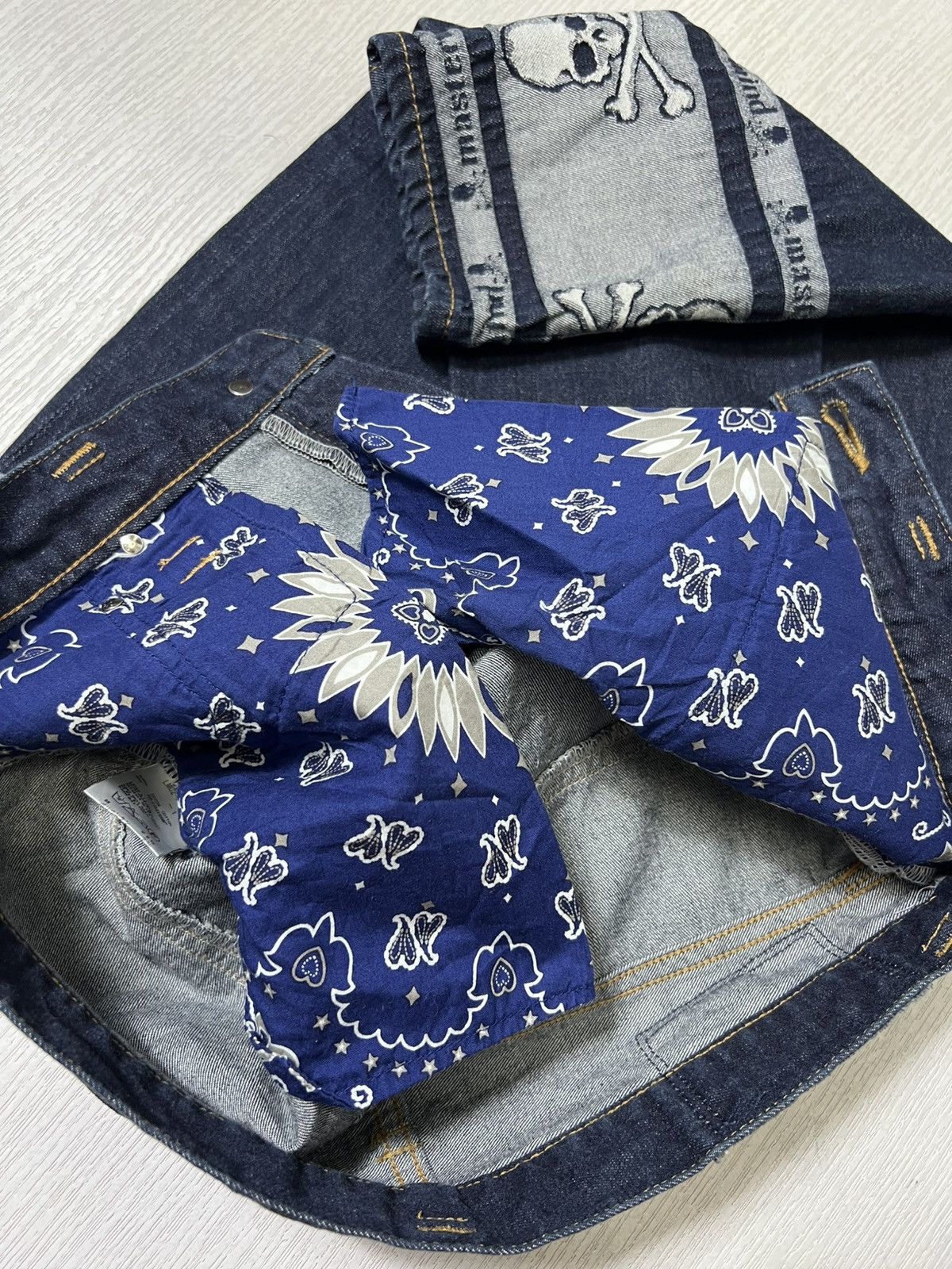 Mastermind Japan Mastermind Japan - “Dreaming" Slim Double Waisted Jeans Size US 30 / EU 46 - 15 Thumbnail