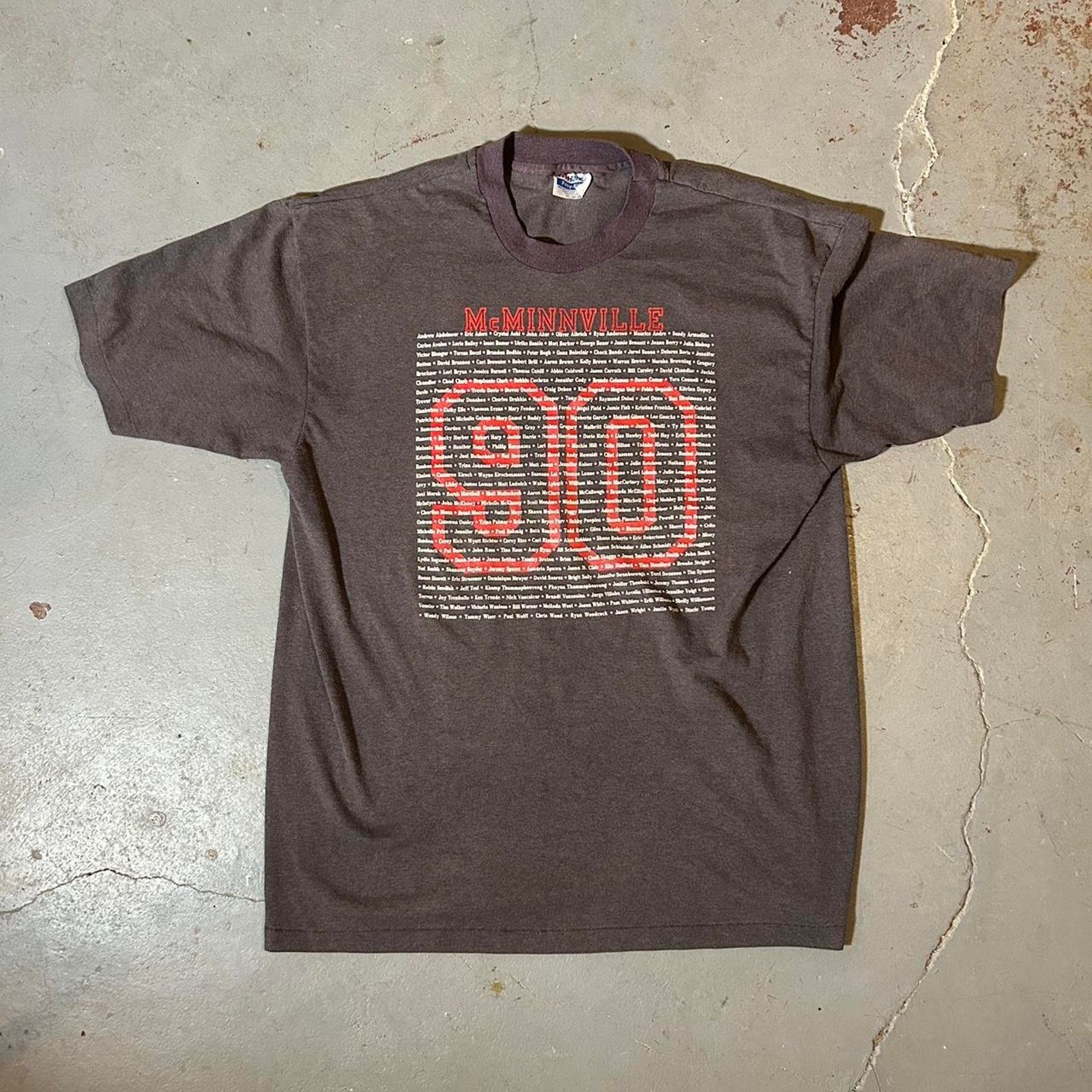 Fruit Of The Loom 90s catch a wave crush tee shirt Size US XL / EU 56 / 4 - 1 Thumbnail