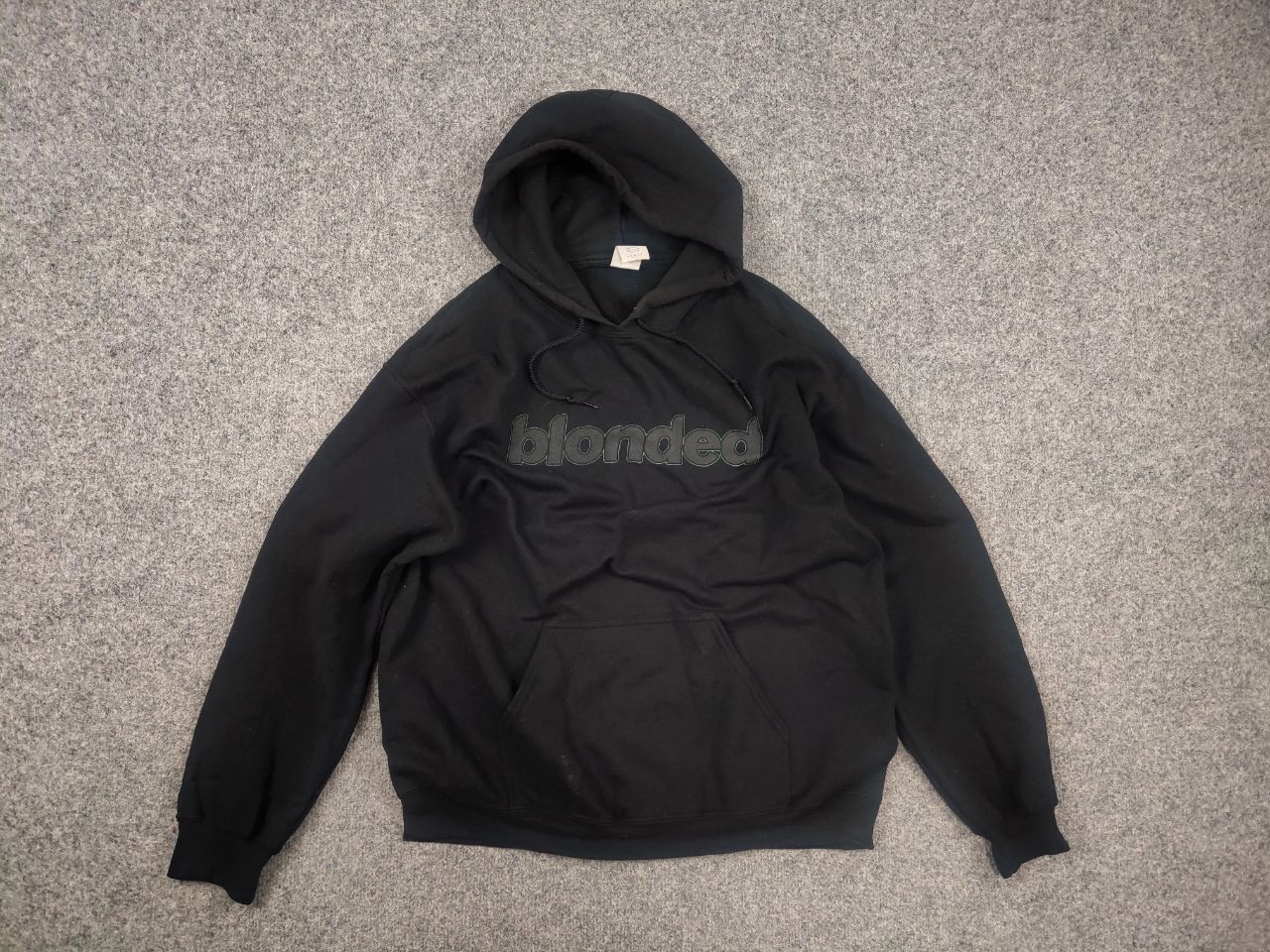 Vintage Blonded Gildan Black Logo Hoodie Vintage Frank Ocean Style Size US M / EU 48-50 / 2 - 2 Thumbnail