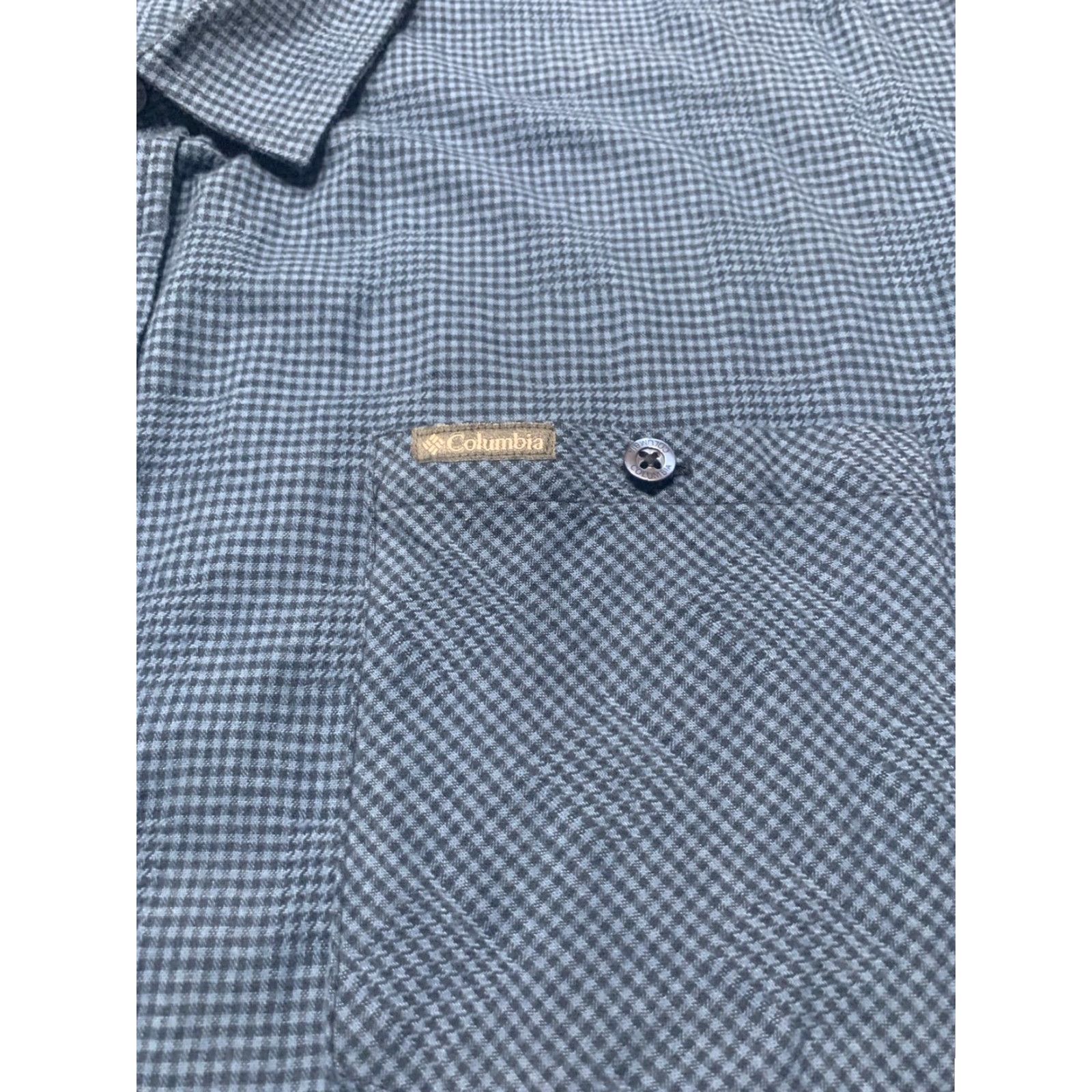 Vintage COLUMBIA Glenplaid Blue Button-Up Shirt 2XL Regular Long Sleeve Mens Size US XXL / EU 58 / 5 - 3 Thumbnail