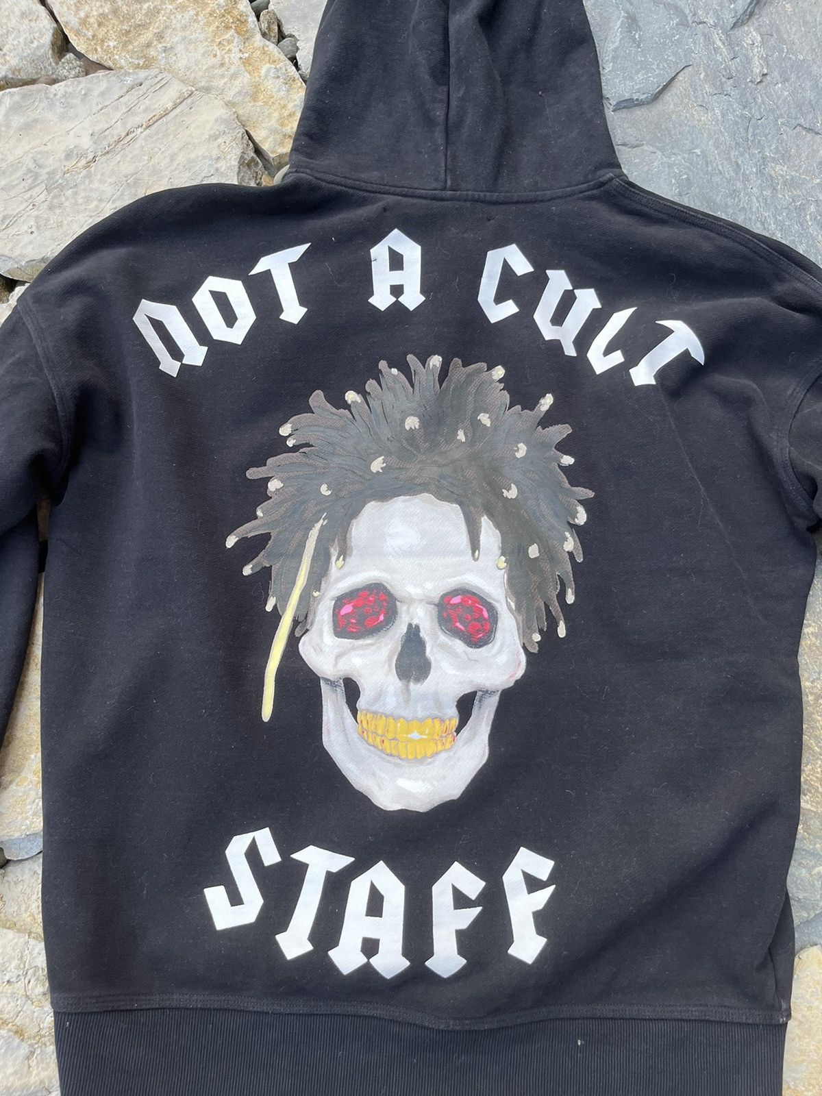Band Tees × Designer Saint JHN Not A Cult hoodie cross y2k Christian Sex Club Size US L / EU 52-54 / 3 - 14 Thumbnail