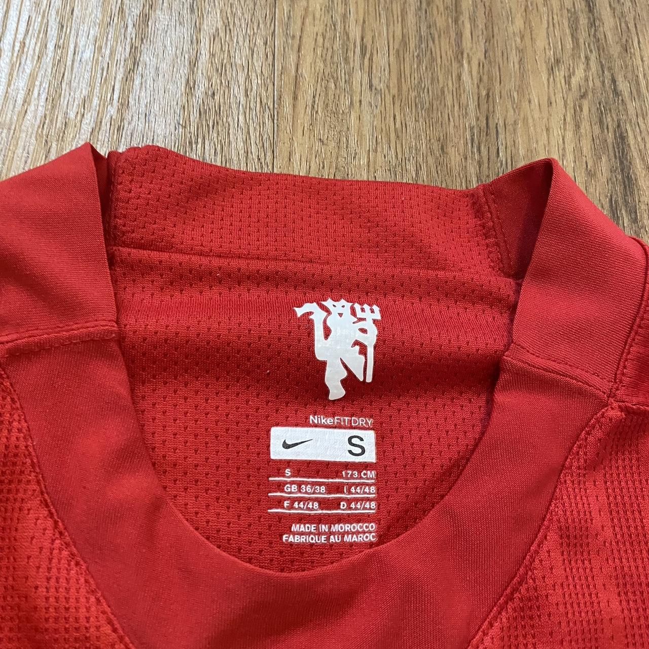 Nike 2007-09 Manchester United Aig Football Shirt Ronaldo Size US S / EU 44-46 / 1 - 4 Thumbnail