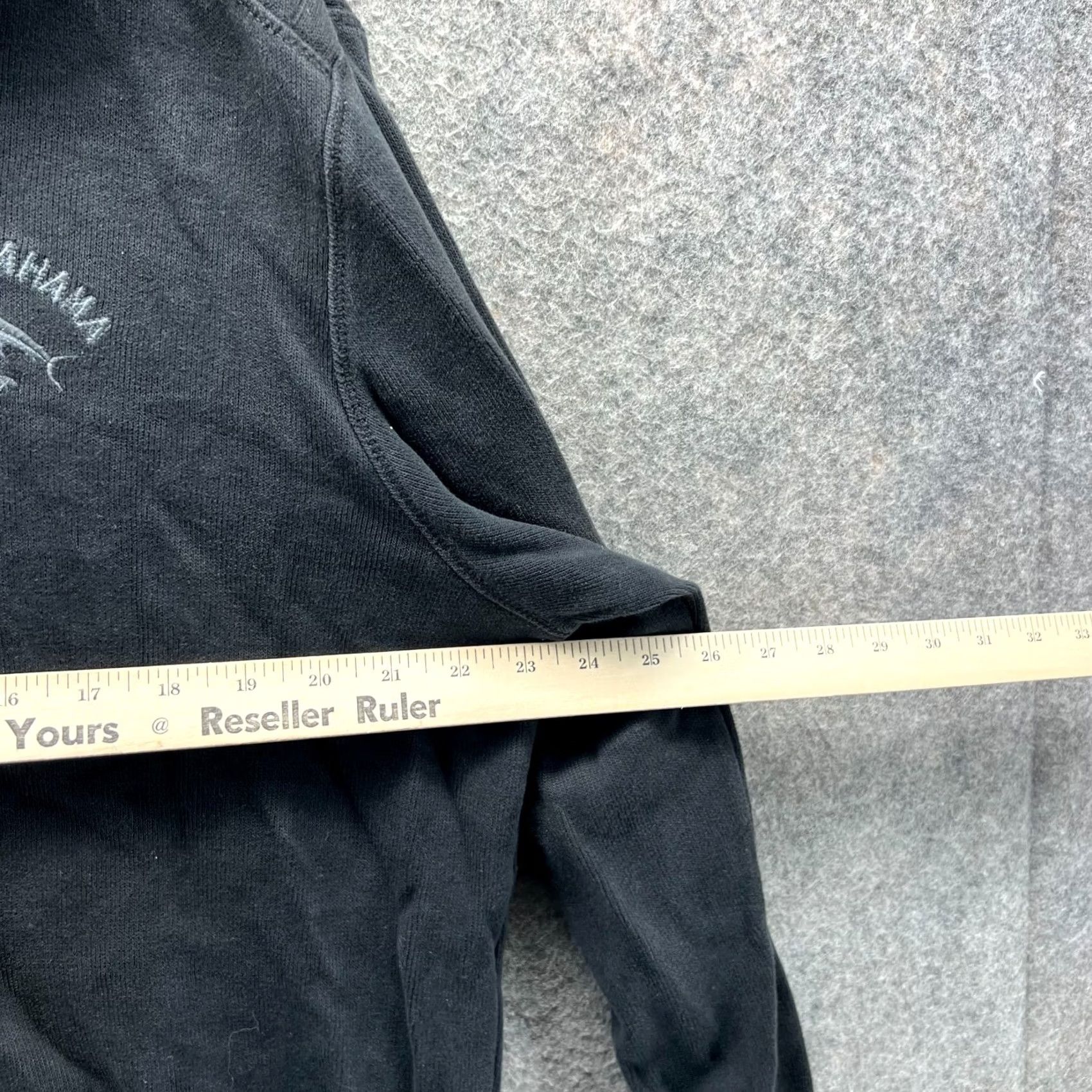 Tommy Bahama VINTAGE Tommy Bahama Sweater Mens L Black Quarter Zip Pullover Fleece Relax Size US L / EU 52-54 / 3 - 3 Thumbnail