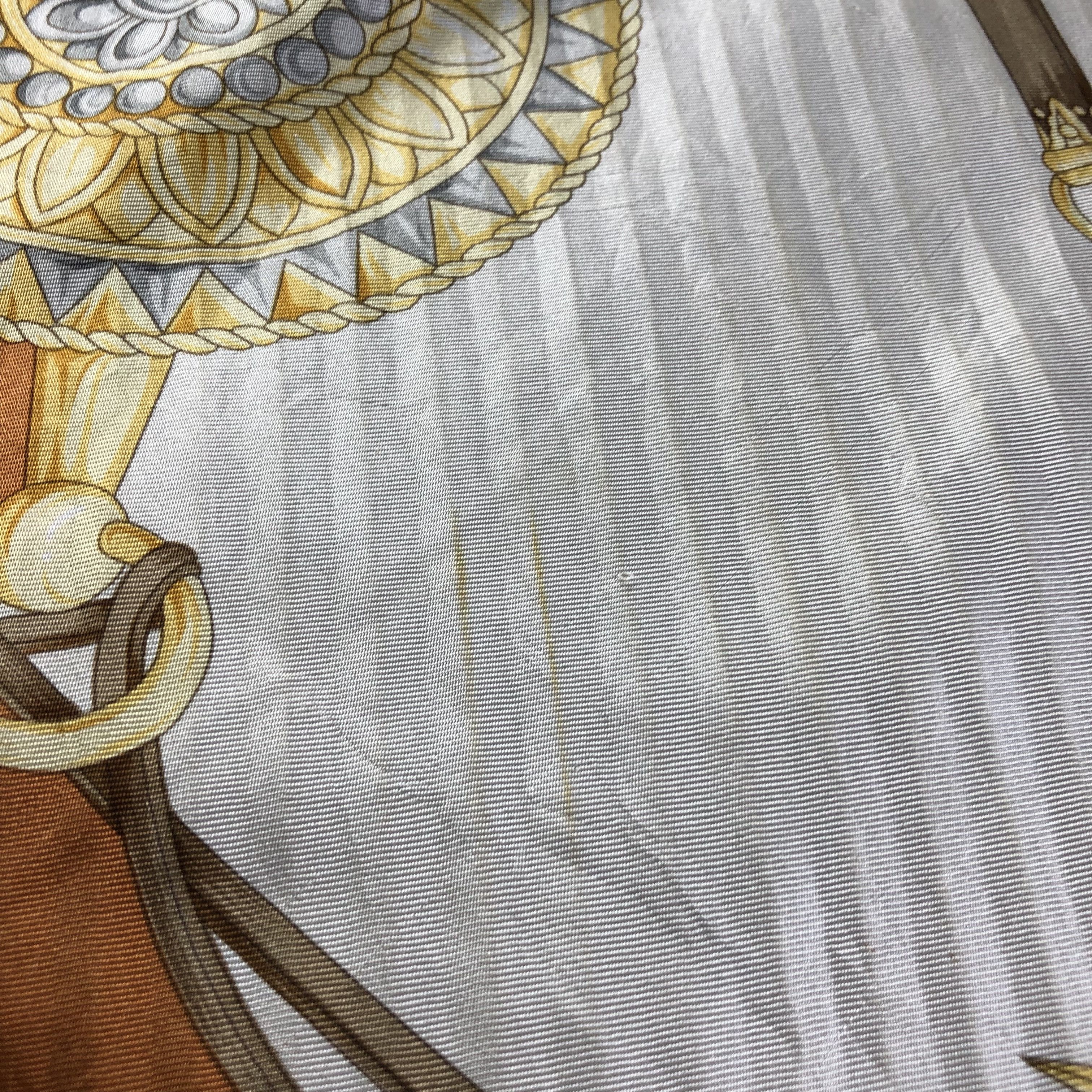 Vintage Top Kapi Luxury Design Silk Scarf M476 Size ONE SIZE - 8 Thumbnail