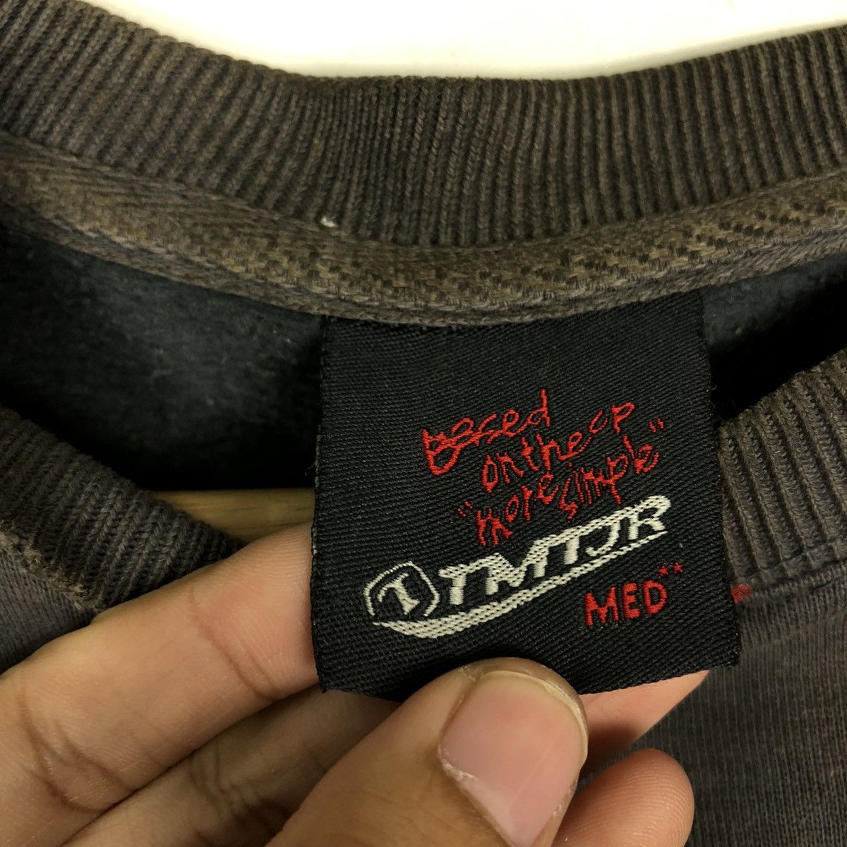 Japanese Brand 🔥Vintage Racing Sweatshirt Tom JCT Big Logo Spell Out Size US M / EU 48-50 / 2 - 11 Thumbnail
