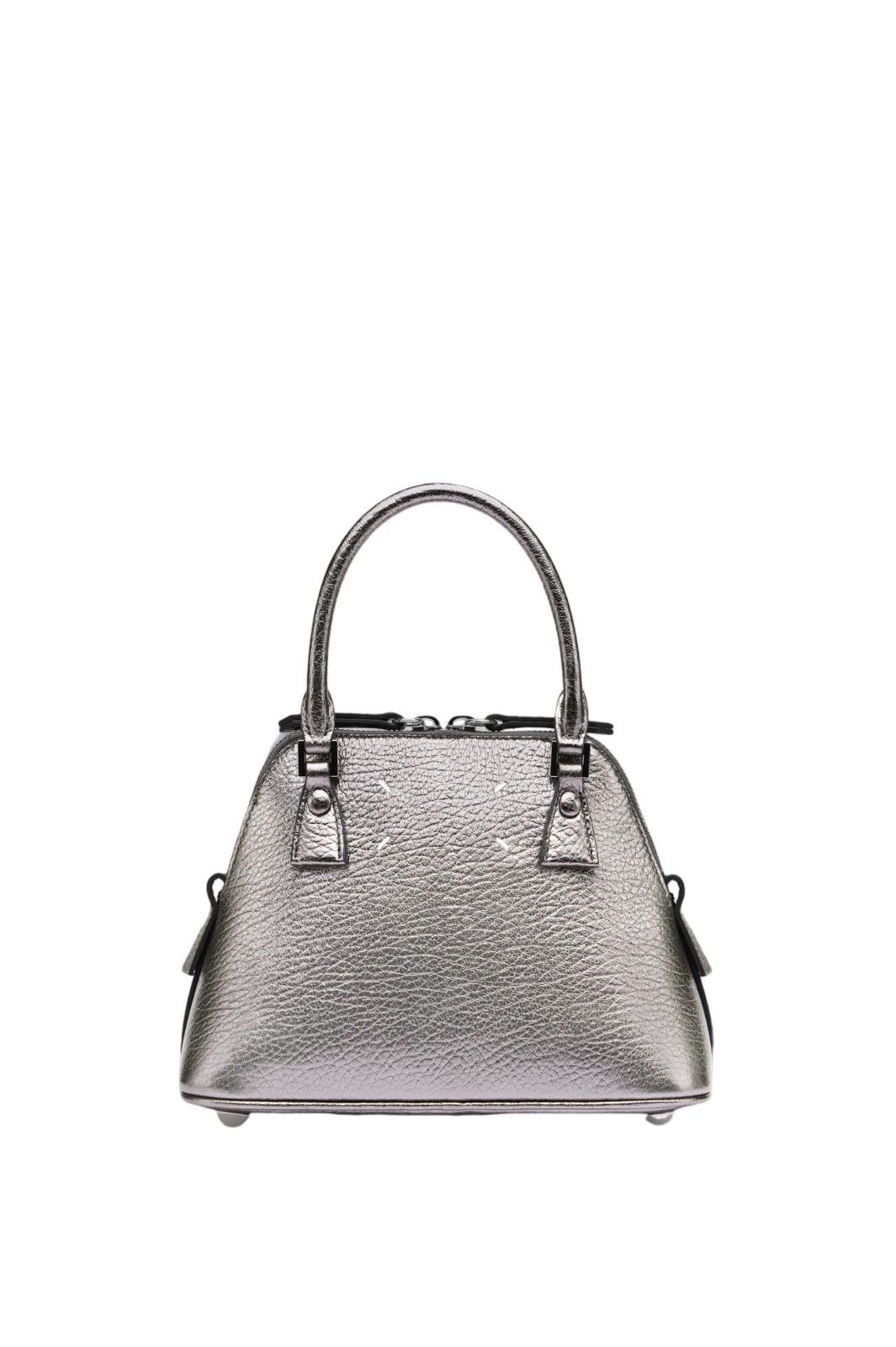 Maison Margiela MAISON MARGIELA 5AC Classique Micro Met Grey Top Handle Size ONE SIZE - 3 Thumbnail