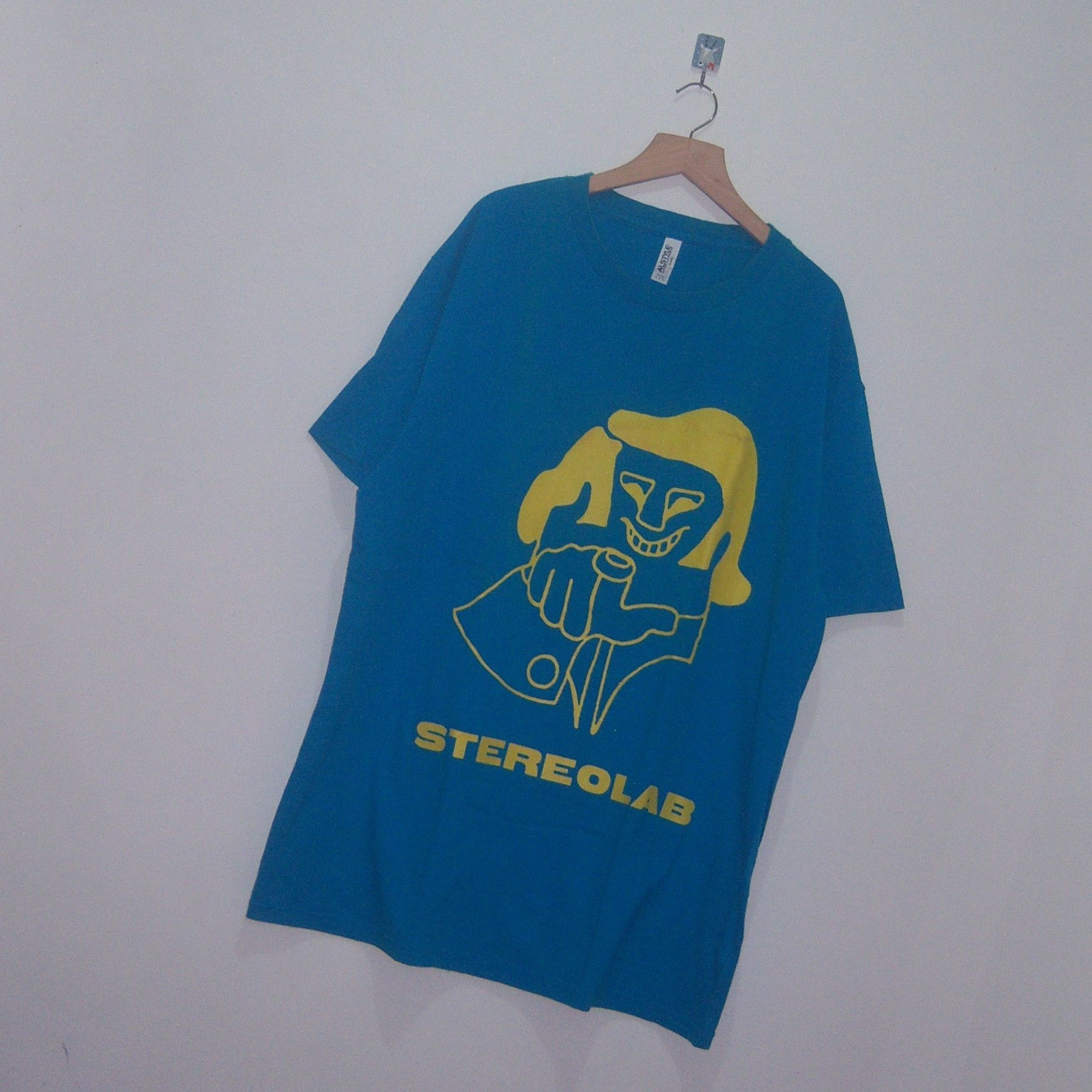Band Tees 00s Stereolab Cliff Band Tees Size US L / EU 52-54 / 3 - 4 Thumbnail