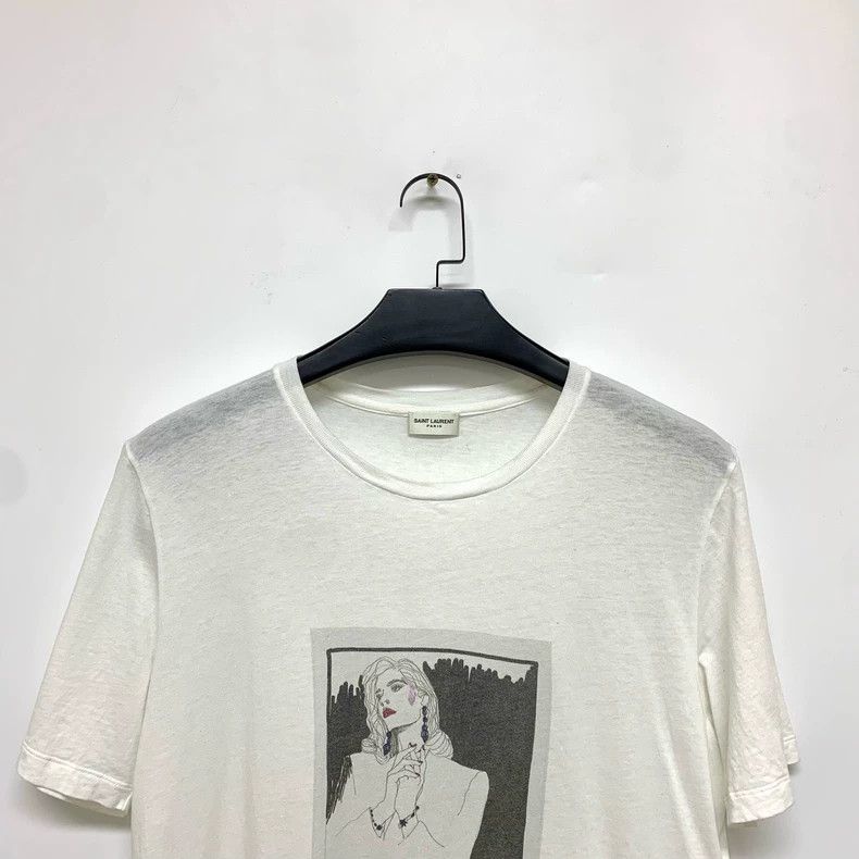 Saint Laurent Paris saint Laurent parisPrinted short-sleeved T-shirt 2503-Next Size US M / EU 48-50 / 2 - 3 Thumbnail