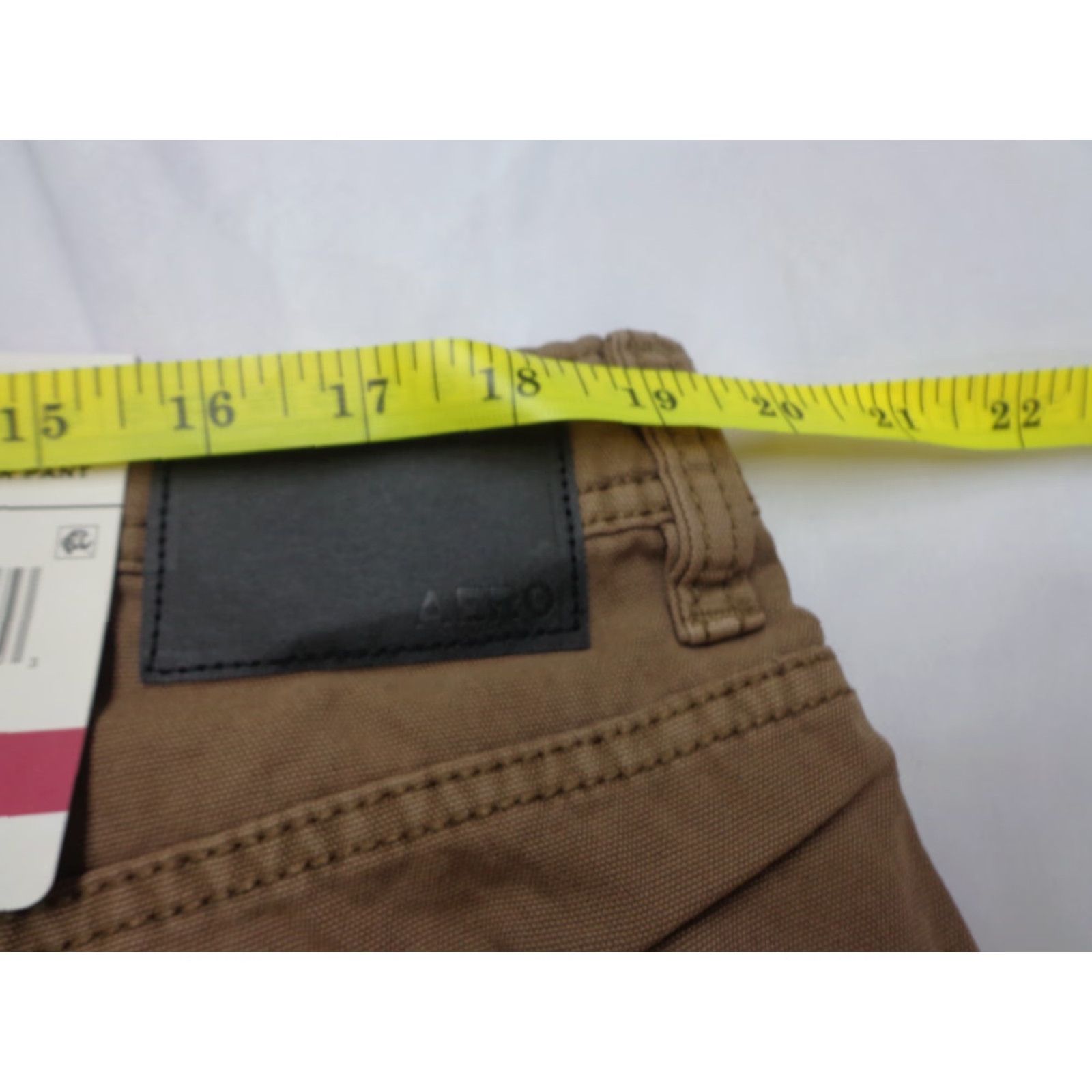 Vintage Aero Carpenter Pants Mens XL Brown Canvas Straight Leg 30 In Inseam Medium Weight Size US 36 / EU 52 - 7 Thumbnail