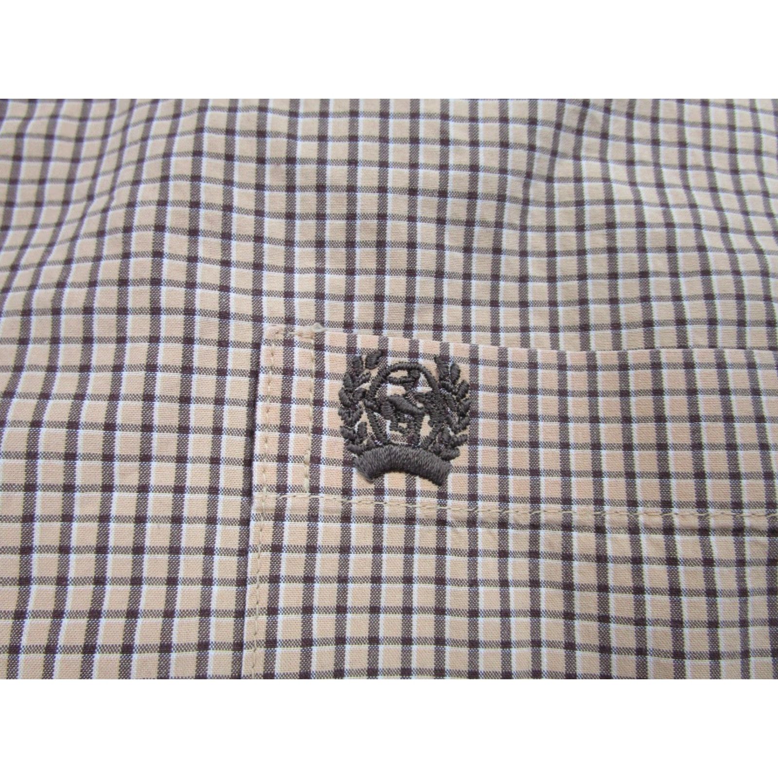 Vintage VINTAGE Cinch Shirt Mens Large Brown Check Plaid Long Sleeve Button Down Western Logo Size US L / EU 52-54 / 3 - 3 Thumbnail