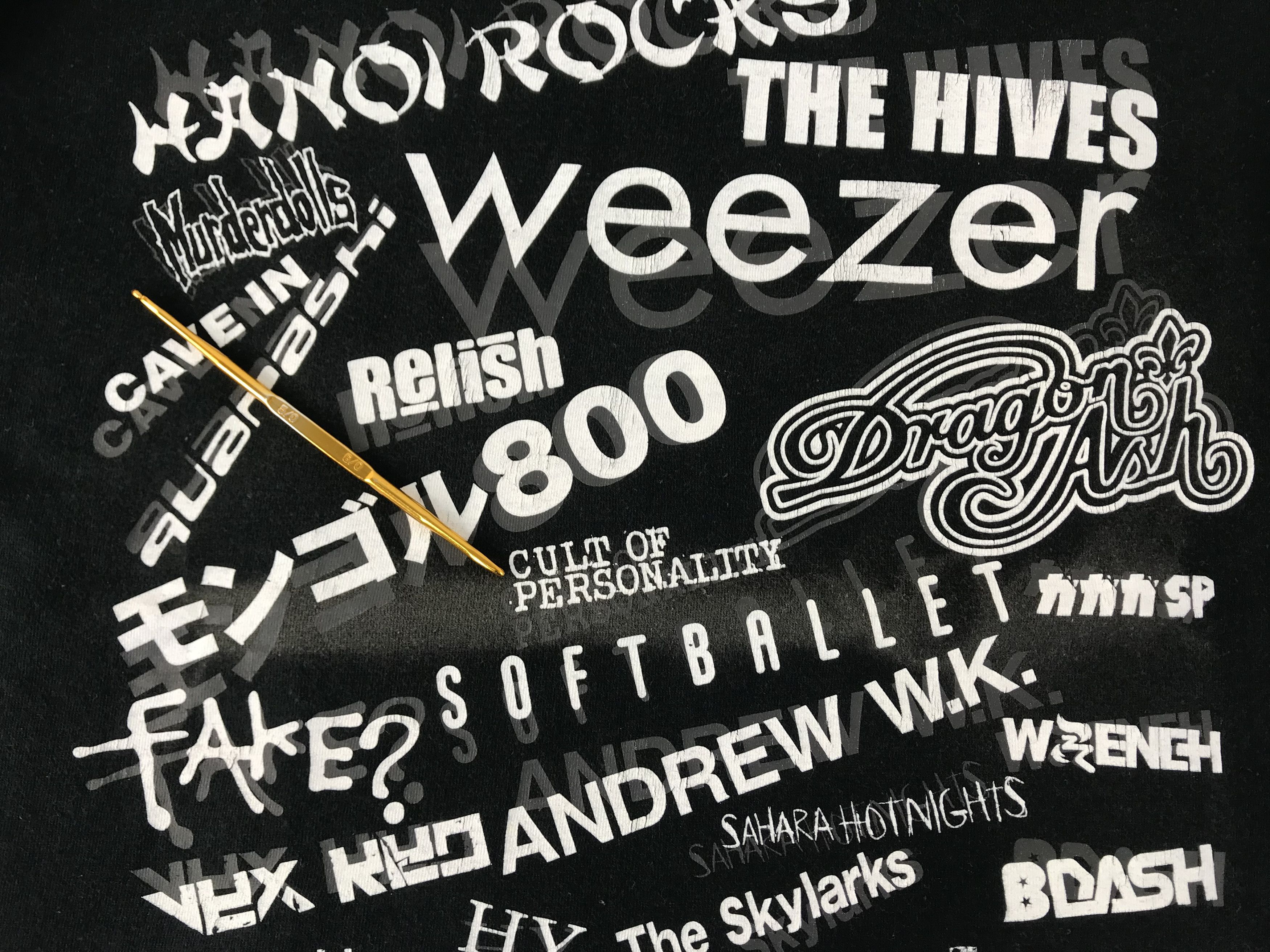Band Tees Y2K Summer Sonic Band List Britpop Tour 2000 Printed Tee Size US XL / EU 56 / 4 - 11 Thumbnail