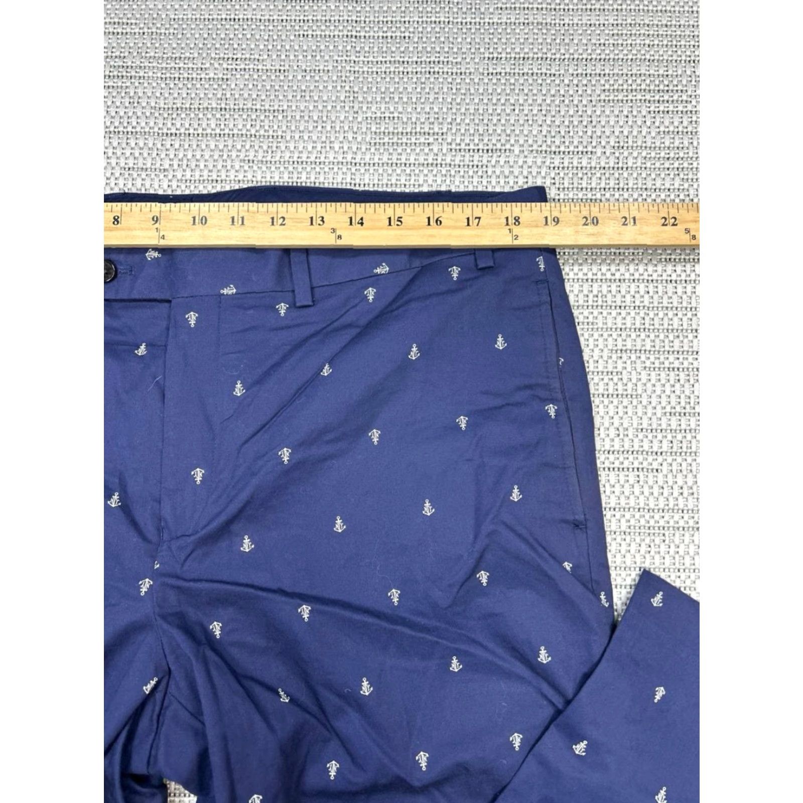 Ralph Lauren Lauren Ralph Lauren Pants Mens 38 Blue Cotton Anchors Straight Chinos 38x30 Size US 38 / EU 54 - 6 Thumbnail