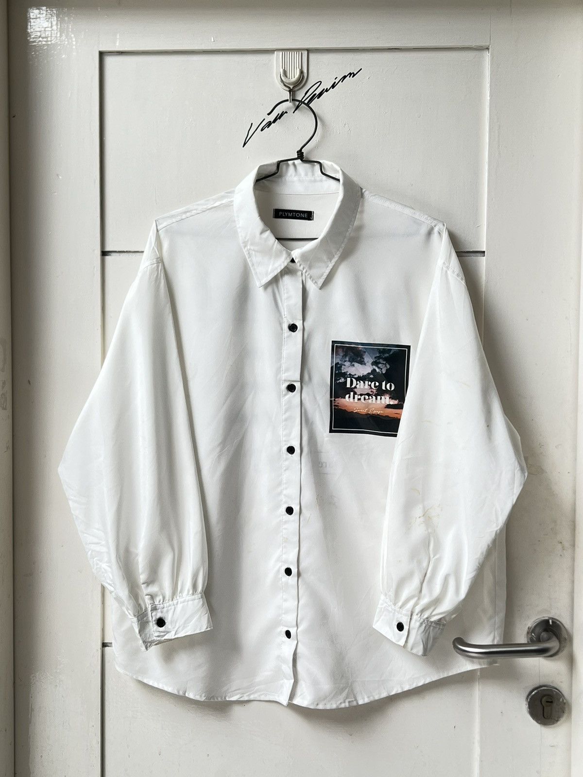 Other PLYMTONE White Picture Shirt Size US L / EU 52-54 / 3 - 1 Thumbnail