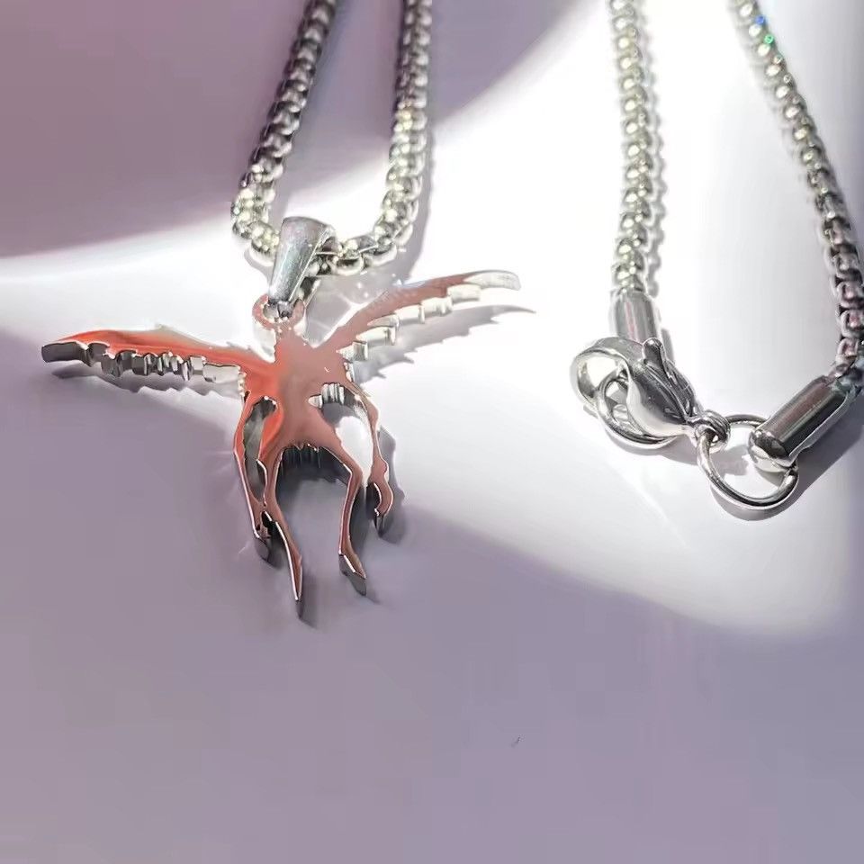 Jewelry Gothic Punk Stainless Steel Hip Hop Necklace Chain Size ONE SIZE - 4 Thumbnail
